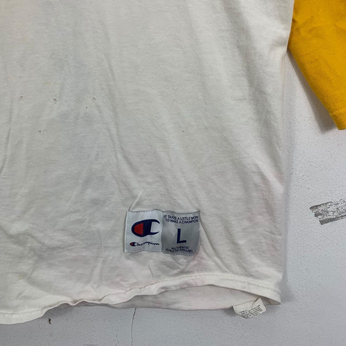 Champion CHAMPION GALLIS ADDICTION Garments College Tee Shirt Top Size L / US 10 / IT 46 - 7 Thumbnail