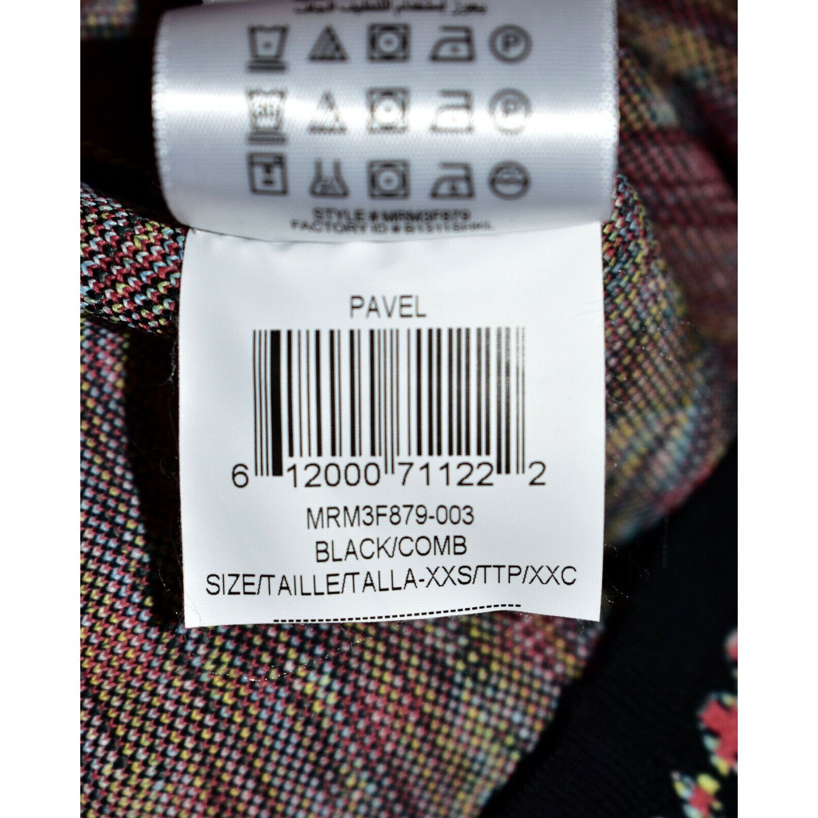 Bcbgmaxazria NWT BCBG MAXAZRIA Black Jacquard Knit Pencil Skirt XXS $198 Size 24" / US 00 / IT 34 - 4 Thumbnail