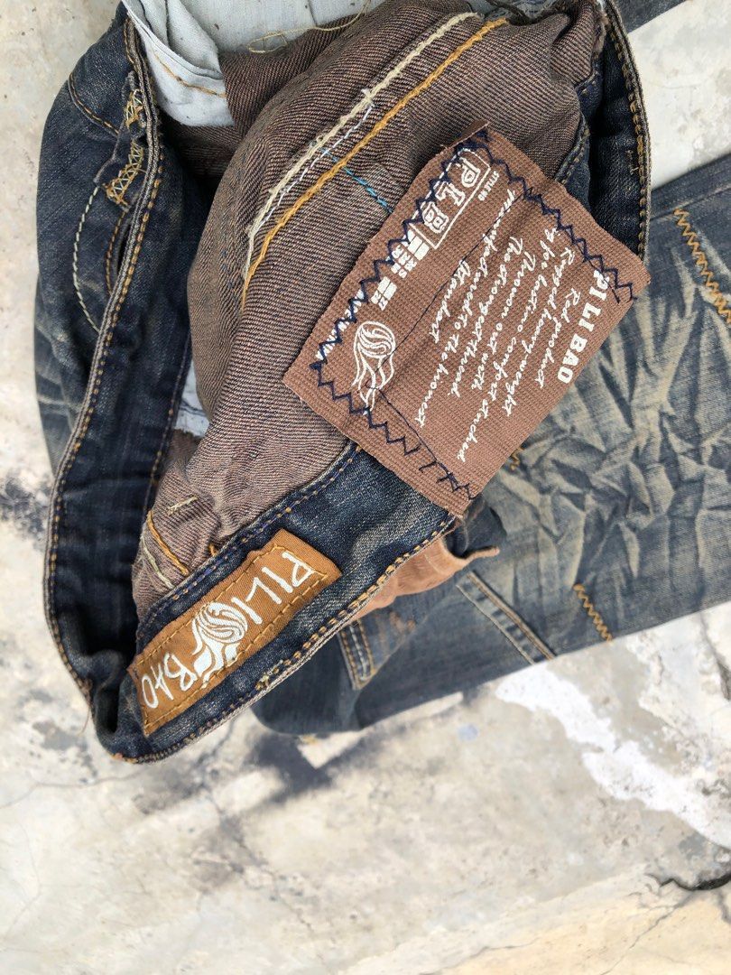 If Six Was Nine Japanese fading denim flare Size US 33 - 3 Thumbnail