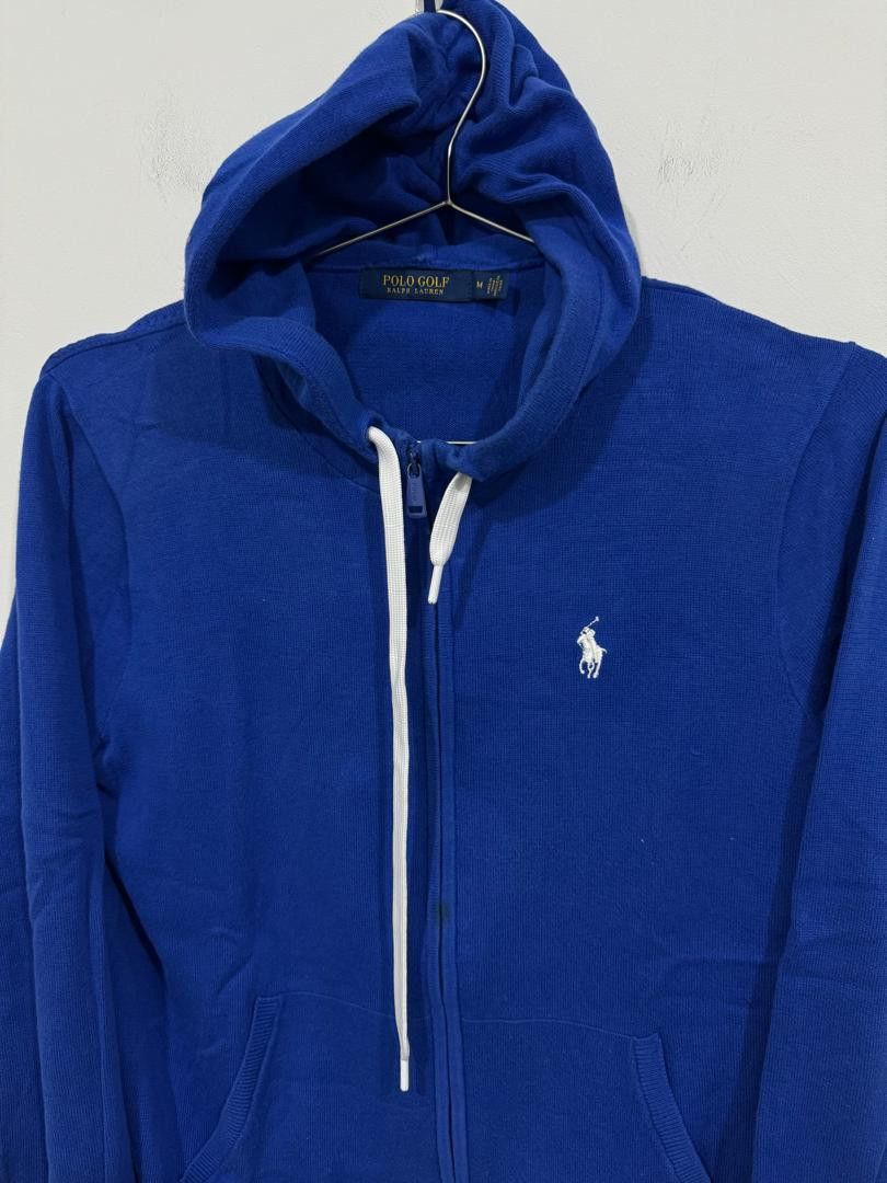 Polo Ralph Lauren Polo Golf by Ralph Lauren Knitted Hoodie Size US M / EU 48-50 / 2 - 2 Thumbnail