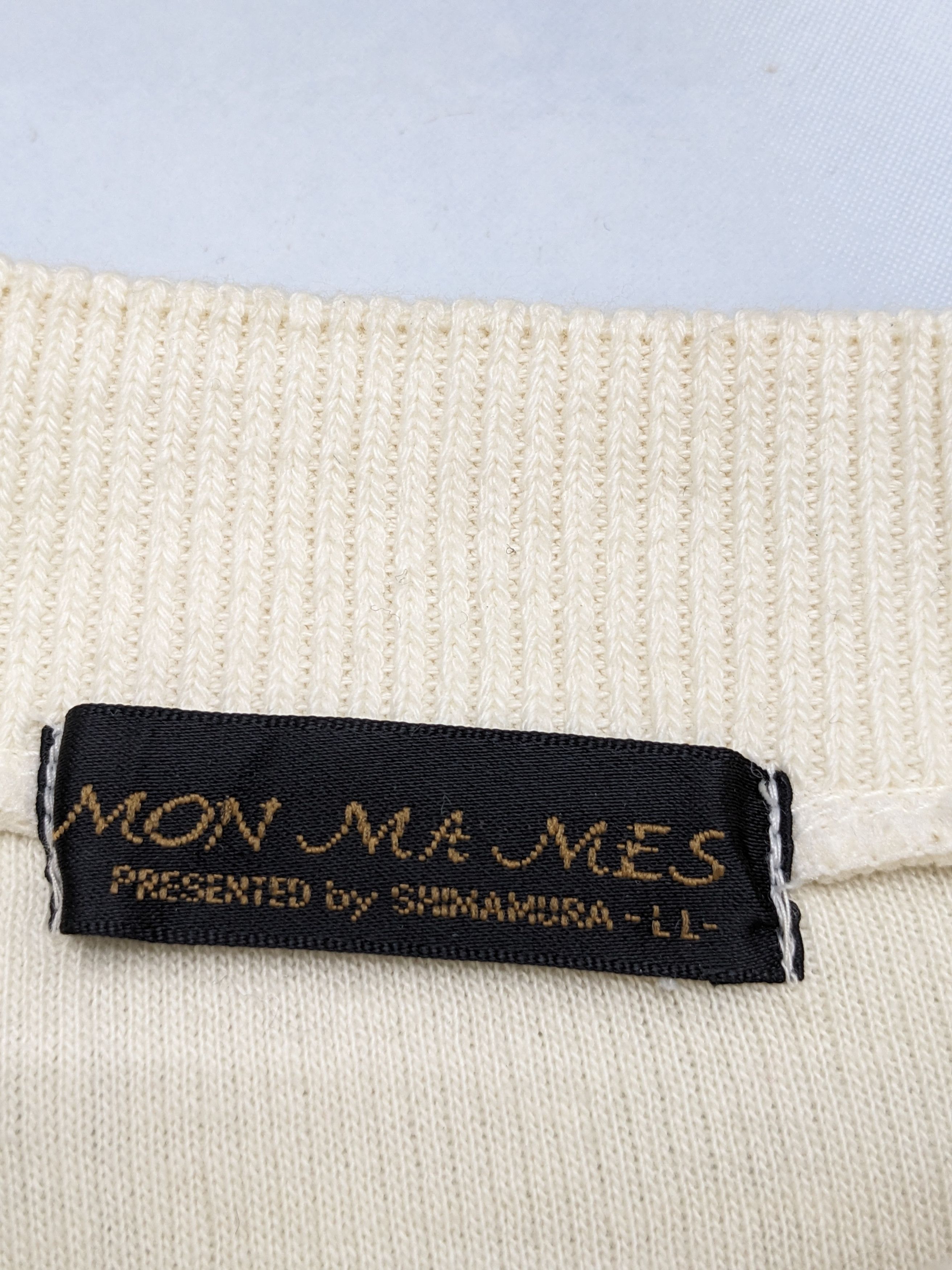 Japanese Brand Japanese Designer Mon Ma Mes by Shimamura Sweatshirt Size XL / US 12-14 / IT 48-50 - 9 Thumbnail
