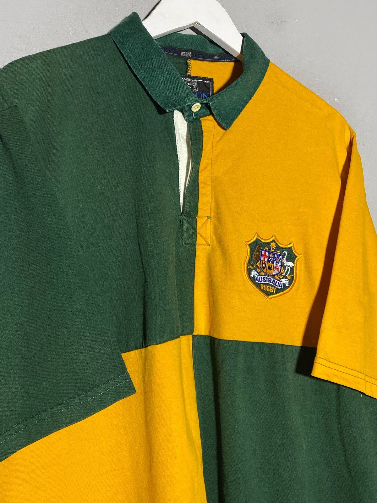 Other Cotton Oxford Retro Australia Wallabies Rugby Union Shirt Size US XXL / EU 58 / 5 - 3 Thumbnail