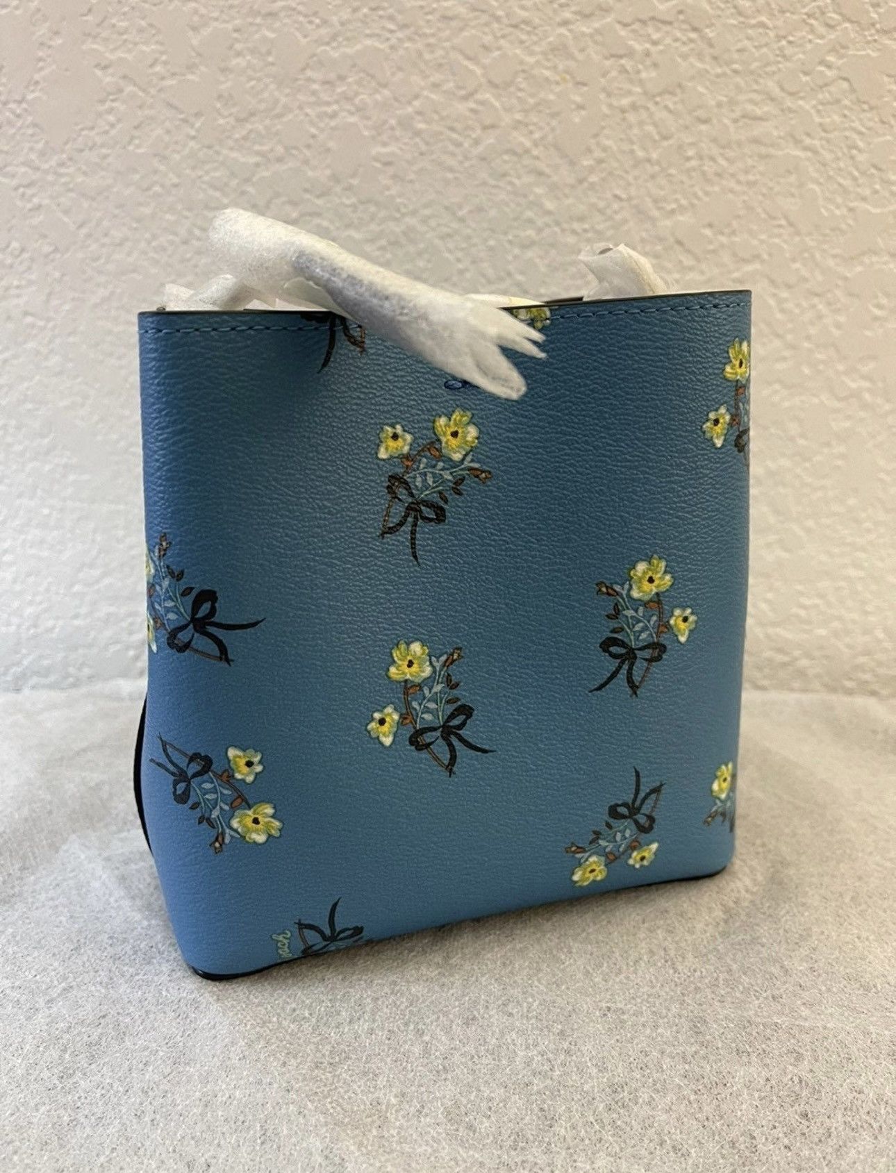 Coach Coach Mini Town Women's Bucket Bag shoulder bag in blue Size ONE SIZE - 4 Thumbnail