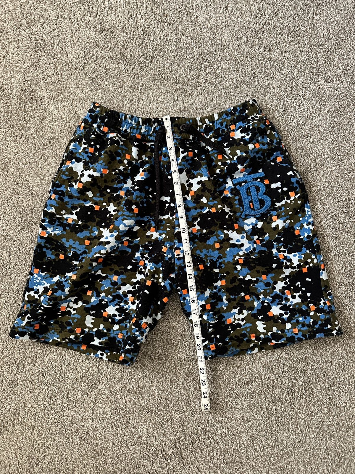Burberry Burberry Multi Camo Sweat Shorts Size US 32 / EU 48 - 6 Thumbnail