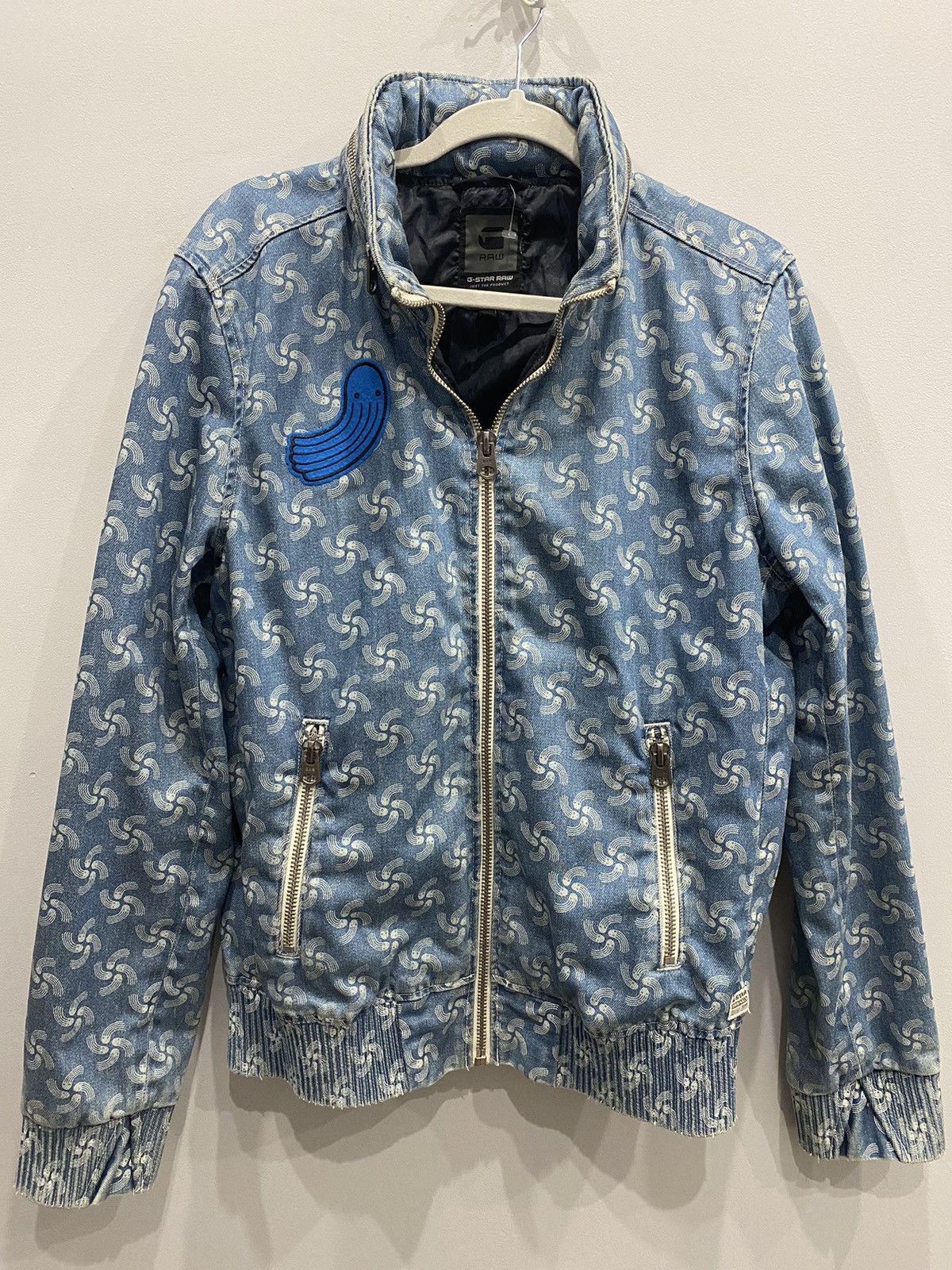G-Star × Pharrell Denim Jacket G-Star x Pharrell Williams RAW FOR THE OCEANS Size US L / EU 52-54 / 3 - 4 Thumbnail