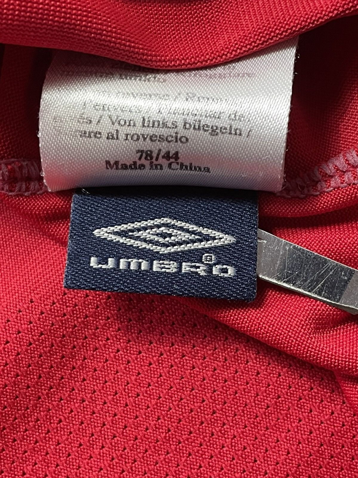 Umbro Umbro England 2006 2008 National Team Soccer Jersey Red M Size US M / EU 48-50 / 2 - 9 Thumbnail