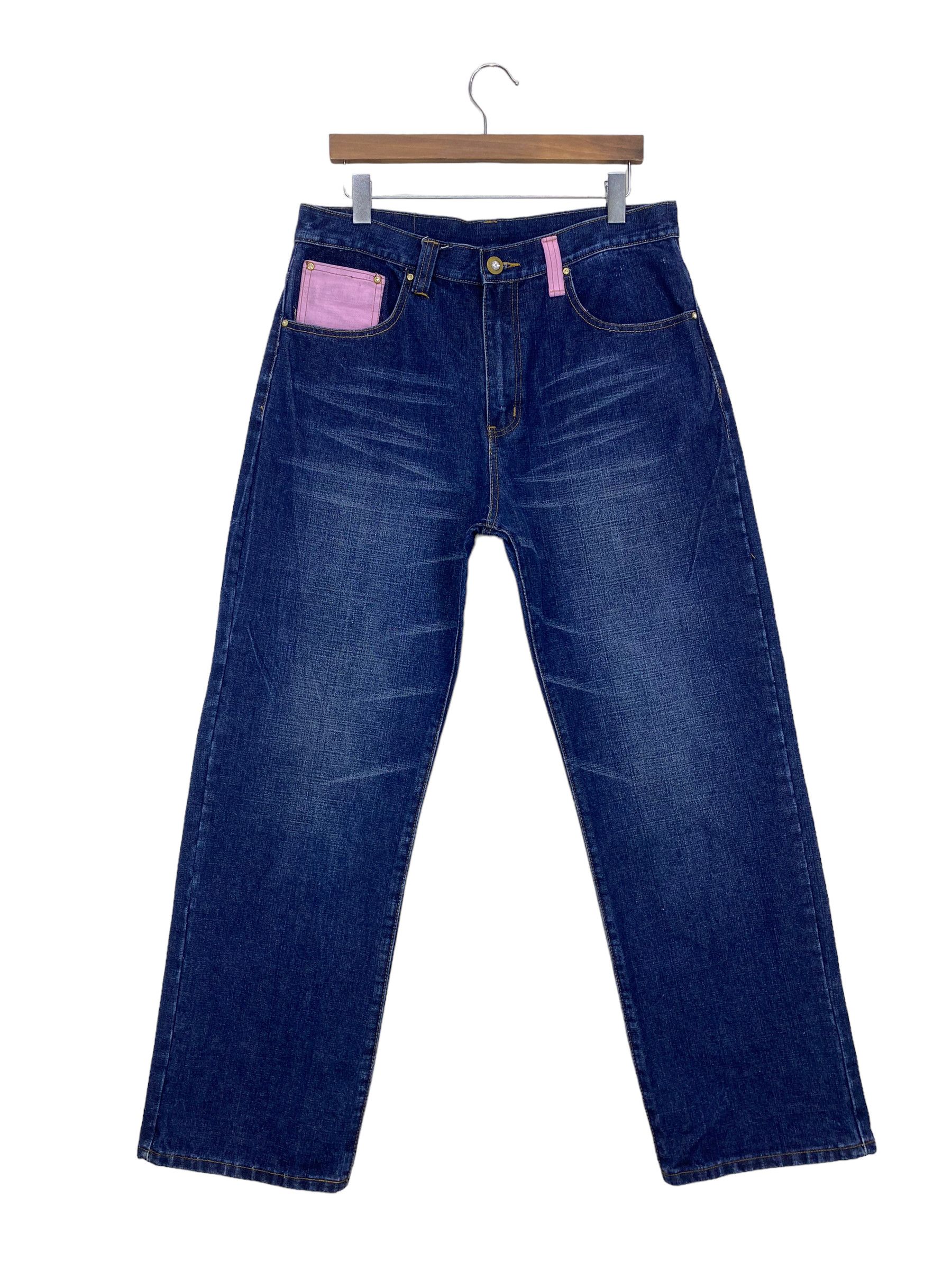 Japanese Brand Fad Denim Jeans Baggy Jeans Pants Size US 34 / EU 50 - 2 Thumbnail