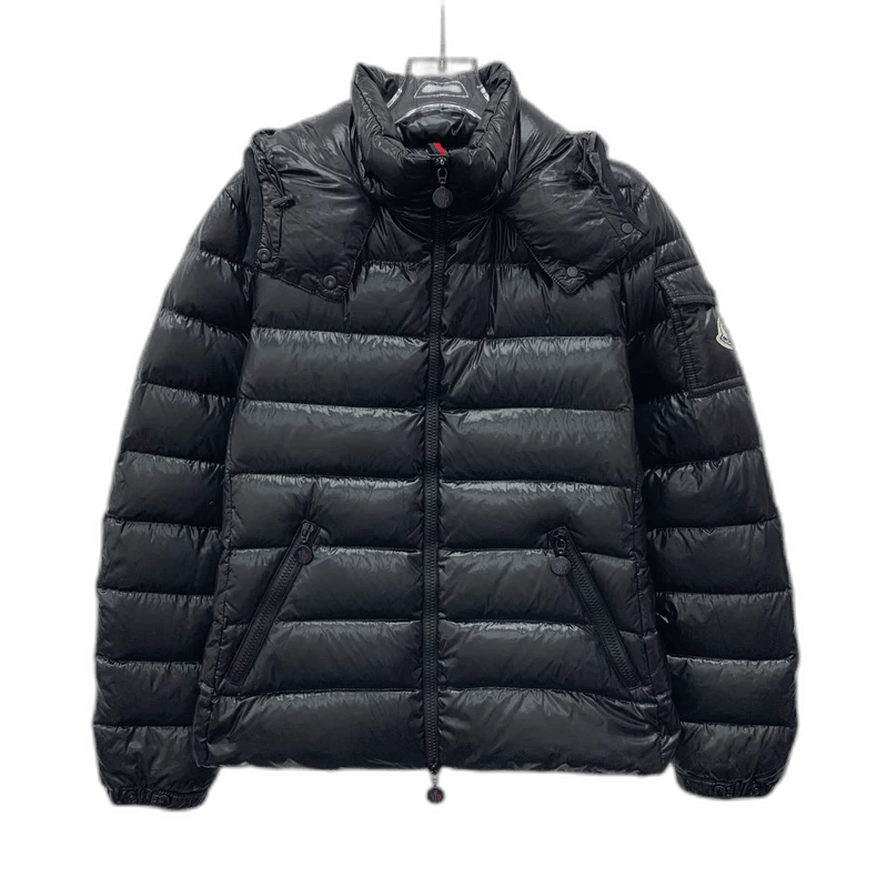 Moncler Moncler Black Quilted Hooded Down Jacket Size S / US 4 / IT 40 - 1 Thumbnail