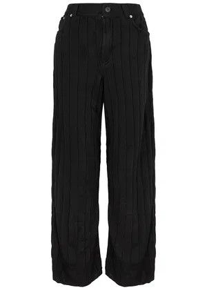 Balenciaga o1y0625 Casual Pant in Black Size 26" / US 2 / IT 38 - 1 Thumbnail
