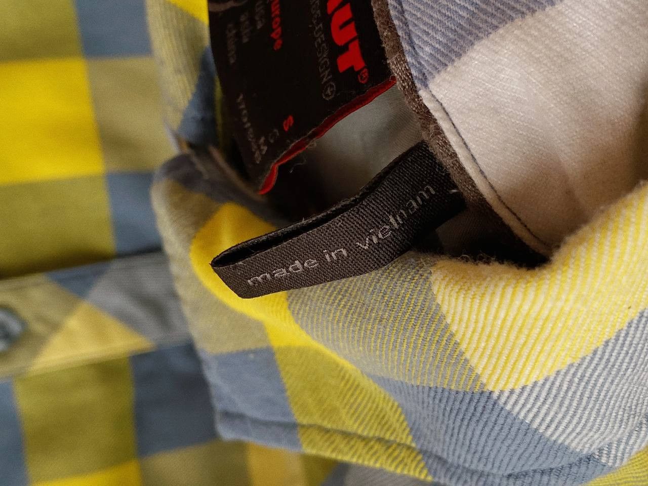 Mammut Mammut Shirt Yellow Blue Plaid Size US S / EU 44-46 / 1 - 12 Thumbnail
