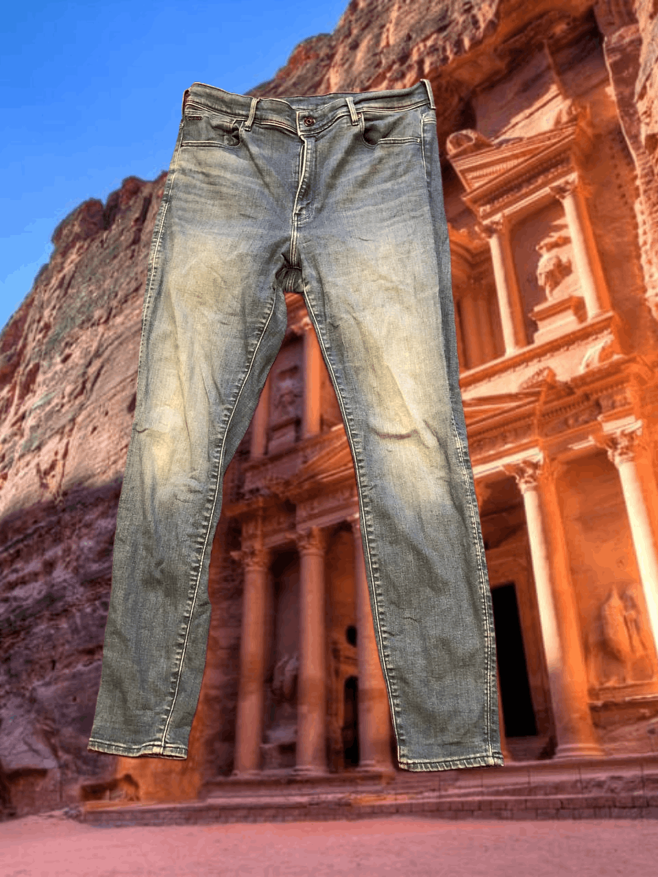G-Star G-Star Raw Denim pants Y2K vintage jeans skinny KAFEY Size US 34 / EU 50 - 1 Thumbnail