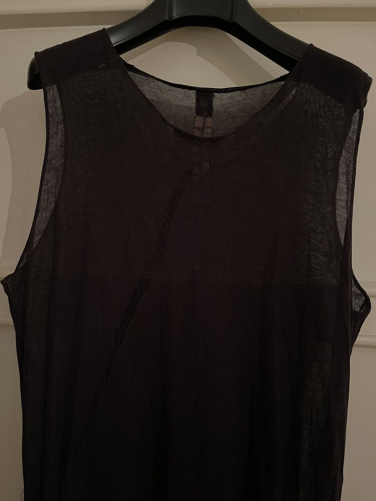 Rick Owens Rick Owens 2009 2010 knitwear tank top Size US L / EU 52-54 / 3 - 2 Thumbnail