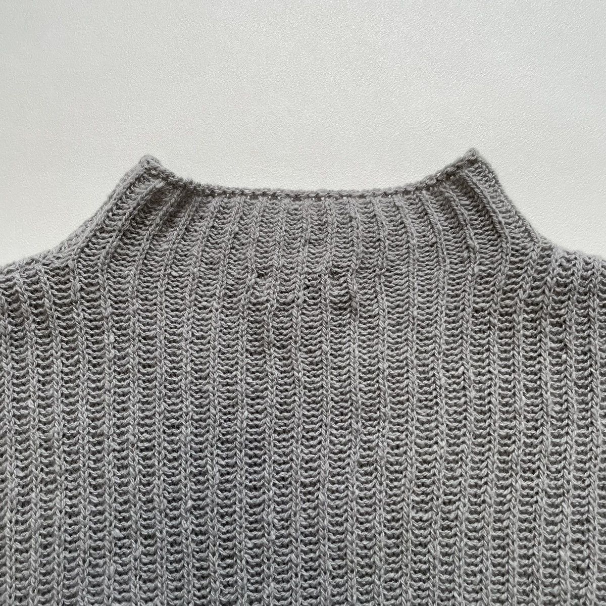 Dries Van Noten A/W 23 ‘Cobweb Weave’ Gray Sweater Size US M / EU 48-50 / 2 - 13 Thumbnail