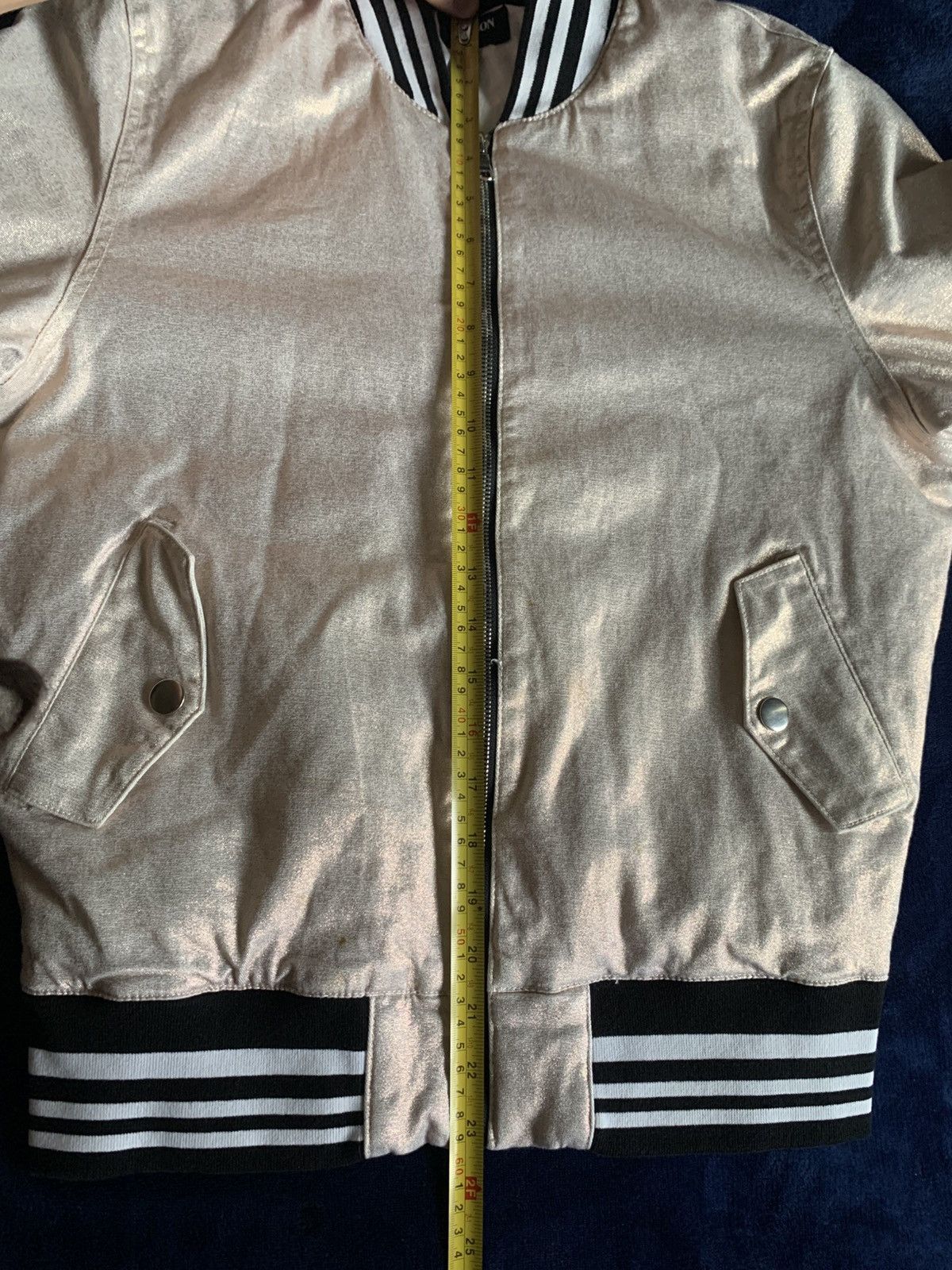 Hudson Hudson Bomber Jacket Sparkly Pink Streetwear Vintage Fashion Size S / US 4 / IT 40 - 10 Thumbnail