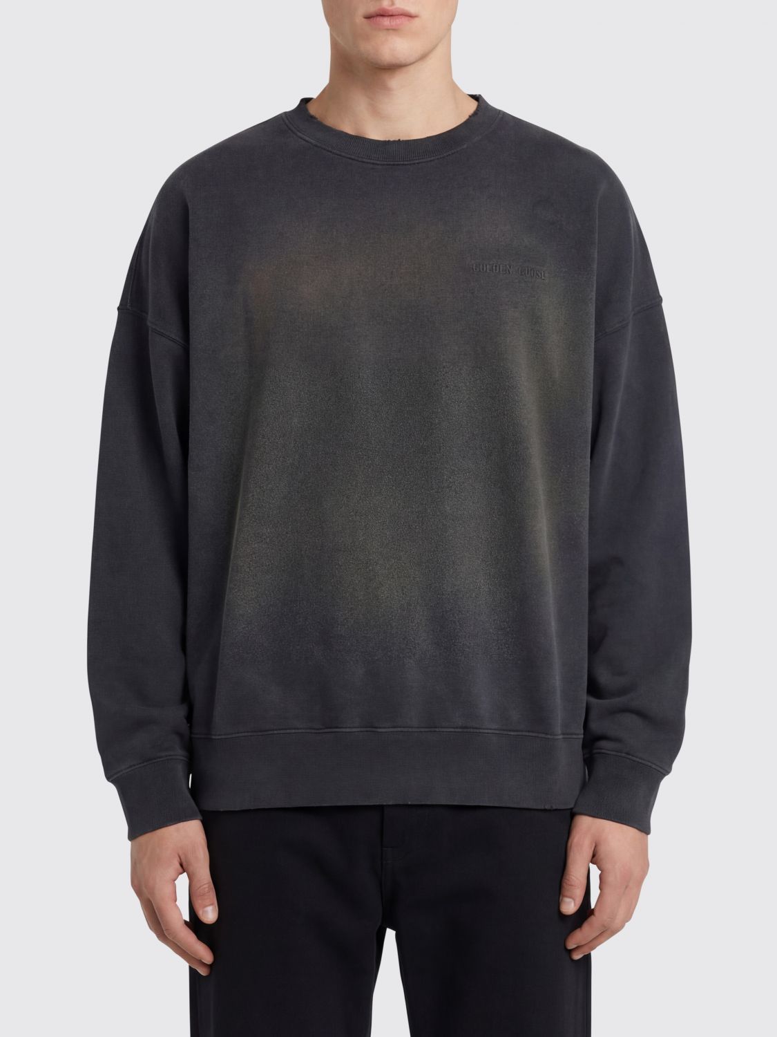 Golden Goose Golden Goose Sweatshirt Men Black Size US M / EU 48-50 / 2 - 1 Thumbnail
