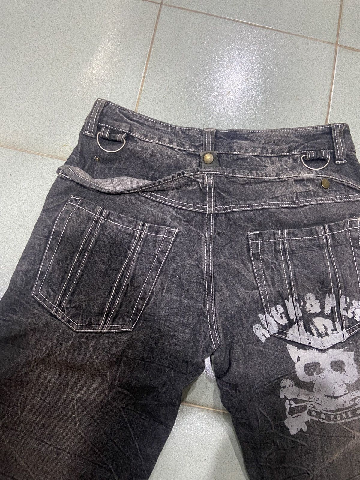 GOSTAR DE FUGA × JNCO Aston Design bush pant denim Size US 32 / EU 48 - 7 Thumbnail