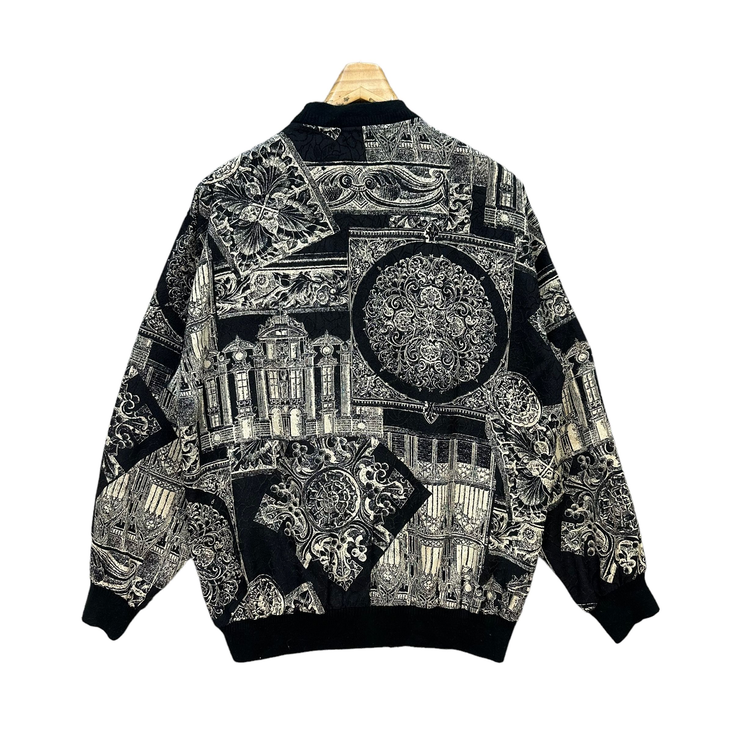 Vintage WINDY CITY FULLPRINT CARDIGAN #7700-165 Size US M / EU 48-50 / 2 - 7 Thumbnail