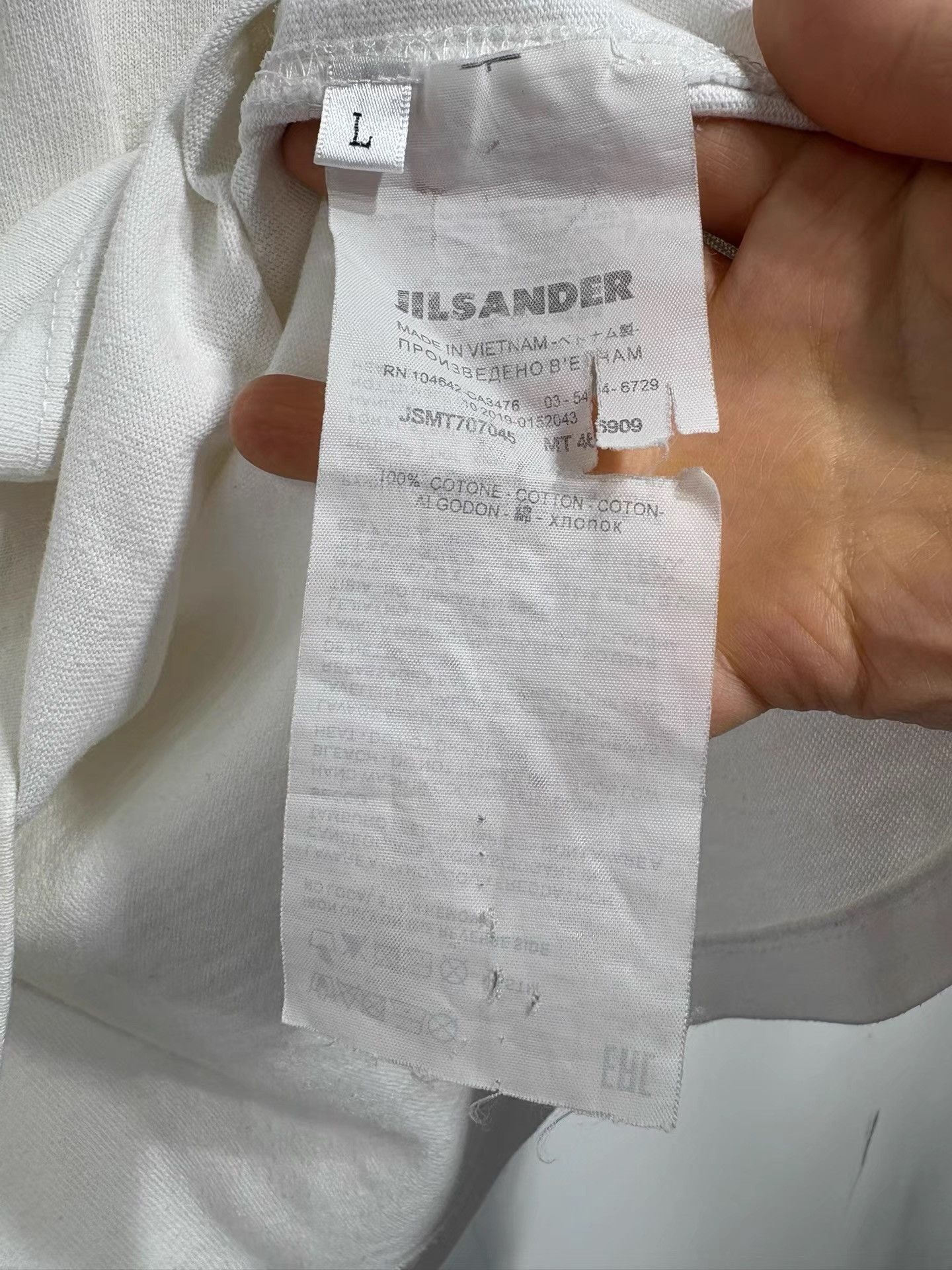 Arc'teryx Arc’teryx Jil Sander Logo Tee K29 Size US L / EU 52-54 / 3 - 4 Thumbnail