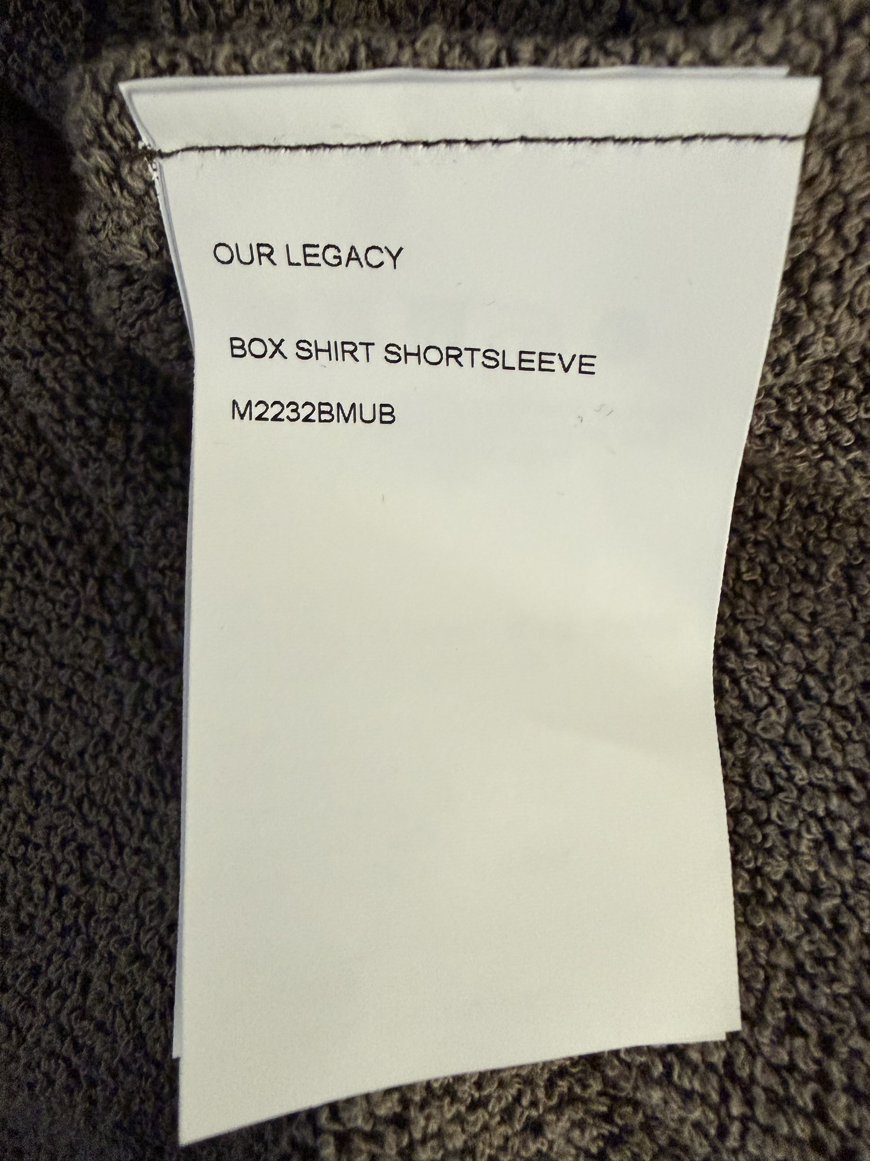 Our Legacy Our Legacy Boucle Shirt Size US L / EU 52-54 / 3 - 9 Thumbnail