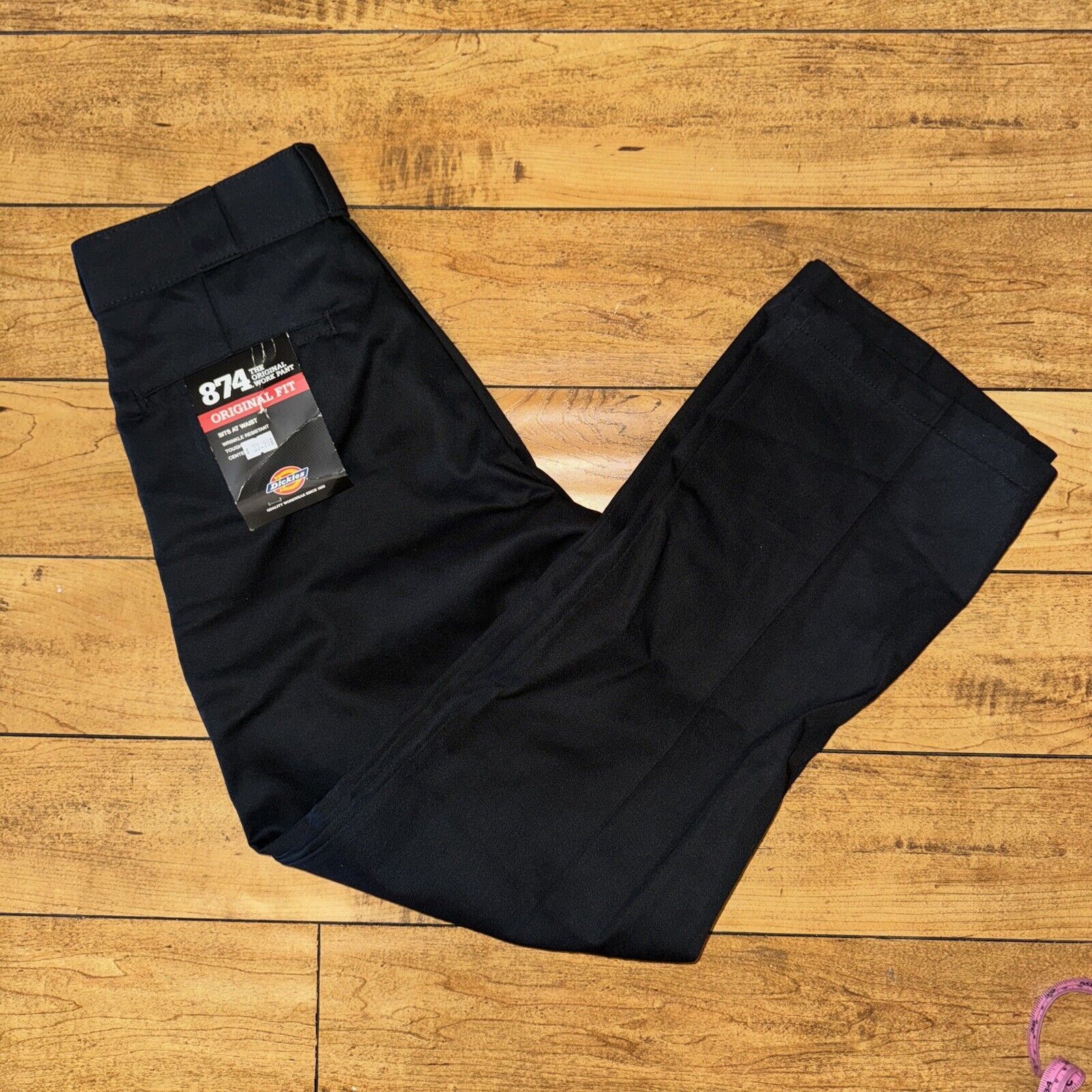 70s USA製 Dickies 874 ブラック 30×30 Dickies Original 874 Work Pants - Black — Dave's New York