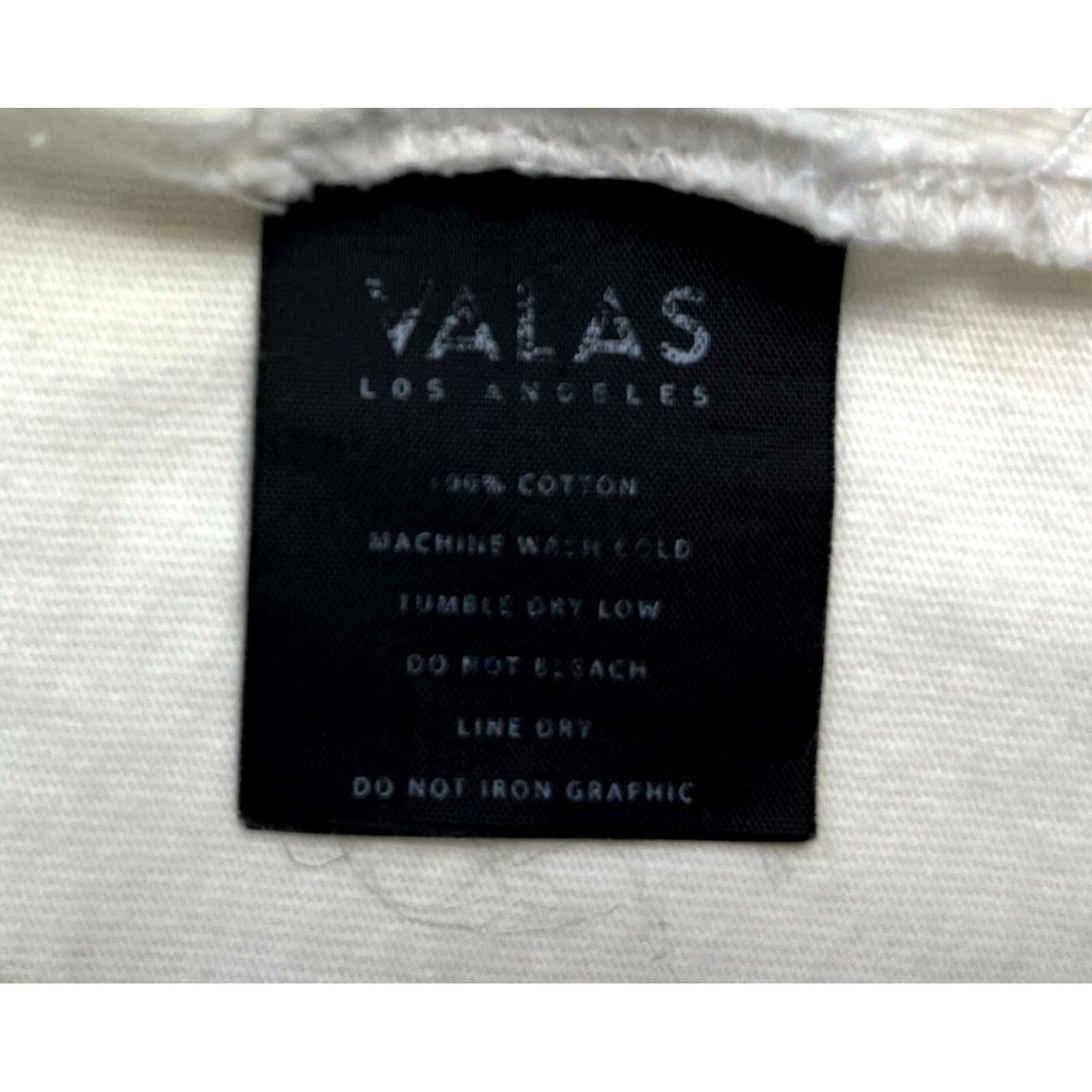 Vintage Valas Los Angeles United Smiley Tee Unisex T-Shirt Medium Ivory Size M / US 6-8 / IT 42-44 - 6 Thumbnail