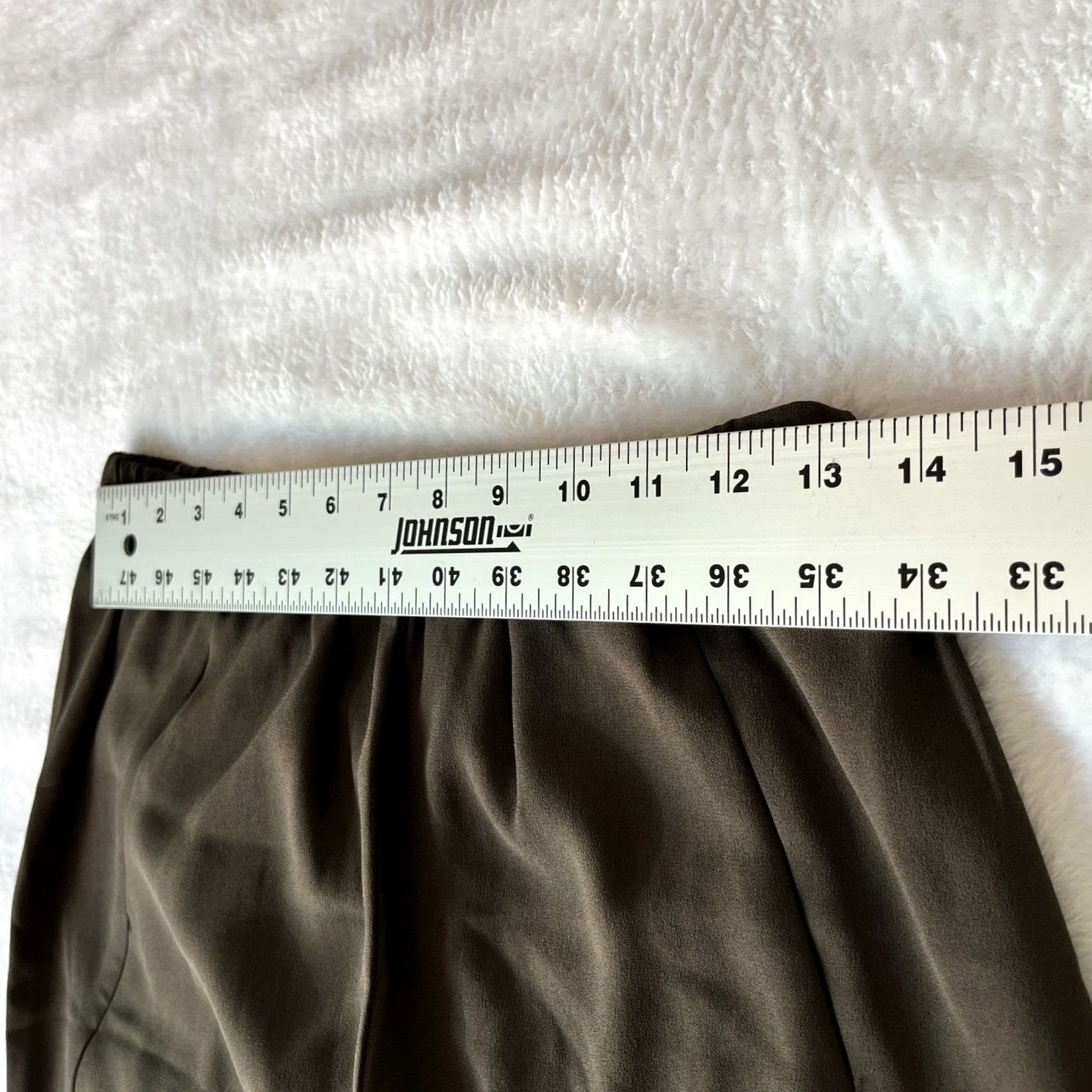 Vintage Babaton Womens Small Green Elastic Waist Pull-On Cropped Jogger Pants Pockets Size 28" / US 6 / IT 42 - 3 Thumbnail