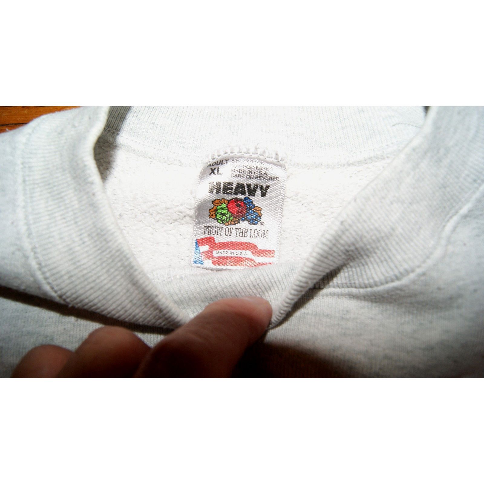 Fruit Of The Loom VTG Best Of Bars Of ILLINOIS Tour Gray XL Sweatshirt Road Size US XL / EU 56 / 4 - 5 Thumbnail