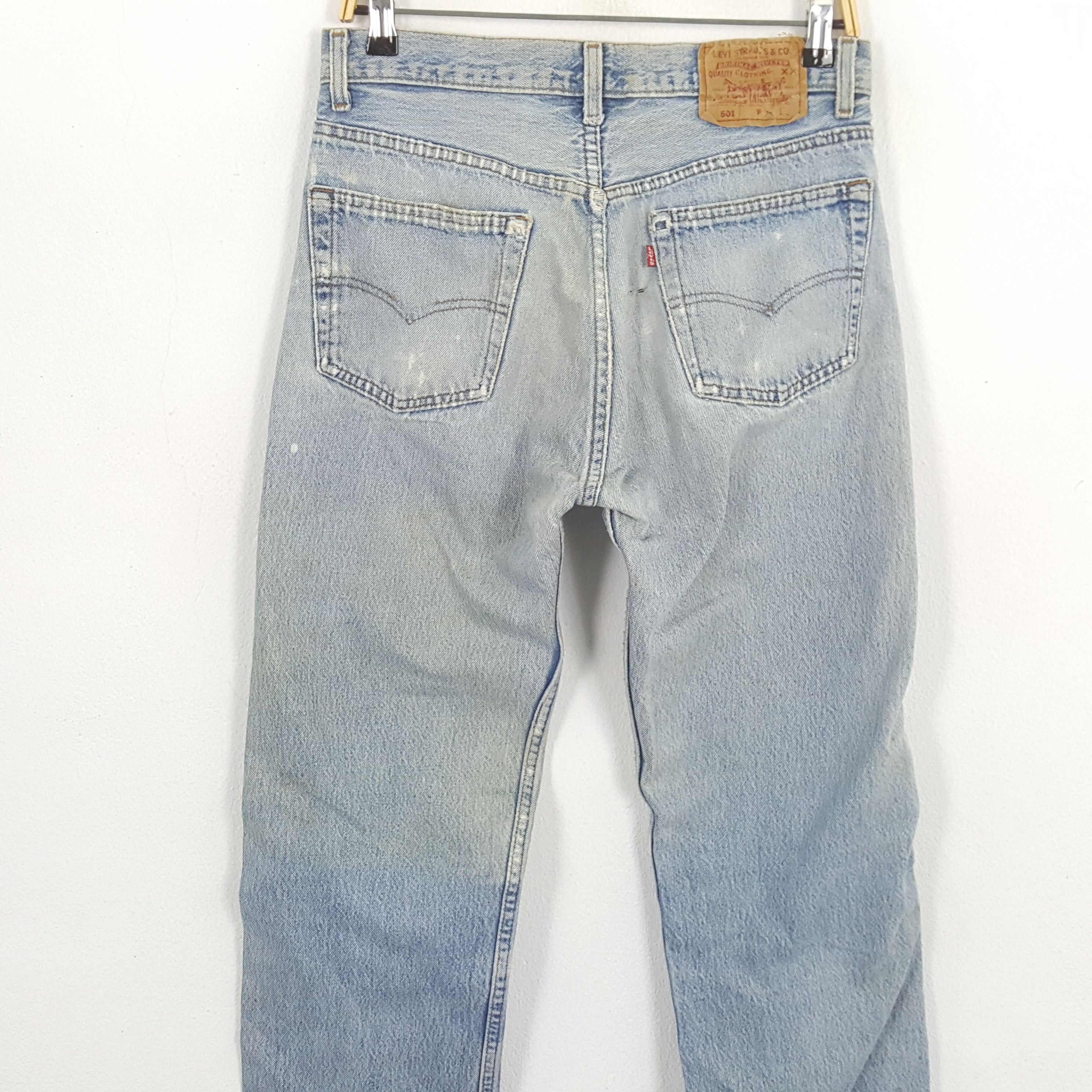Levi's × Levi's Vintage Clothing × Vintage Vintage LEVI'S Kurt Cobain Distressed Style Denim Jeans Size US 30 / EU 46 - 5 Thumbnail
