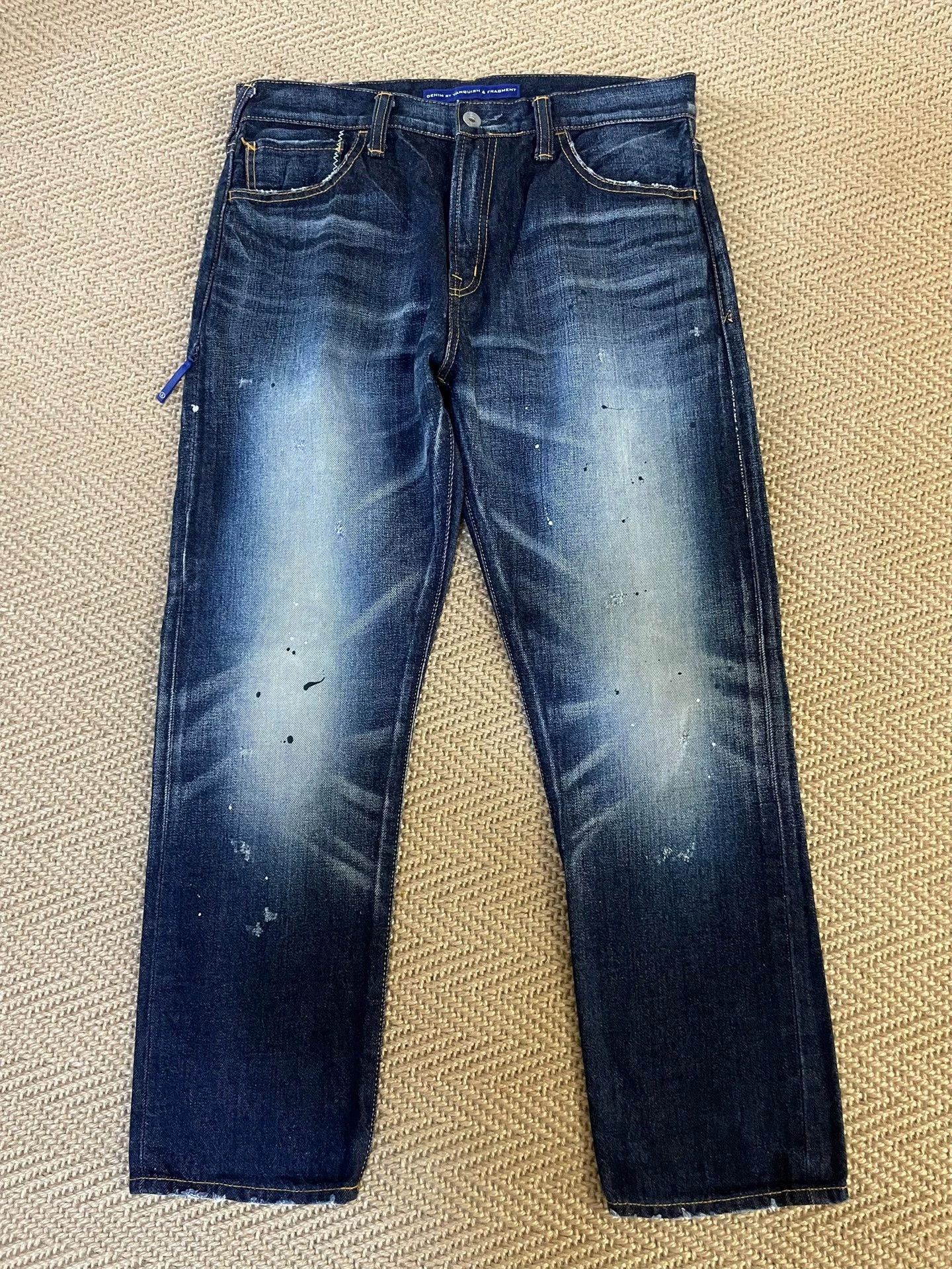 Fragment Design Fragment x VANQUISH Lightning 9 - q Jeans W30 Mud Wash New Size US 30 / EU 46 - 1 Thumbnail