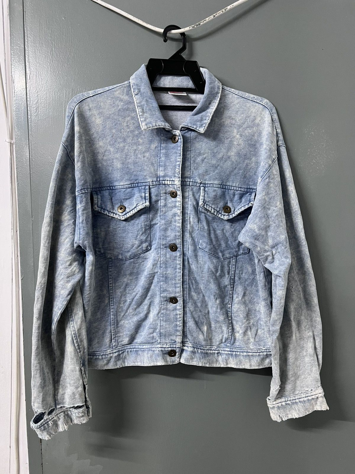 Vintage THRASHED FADED BUTTON UP POPEYE Size US M / EU 48-50 / 2 - 2 Thumbnail