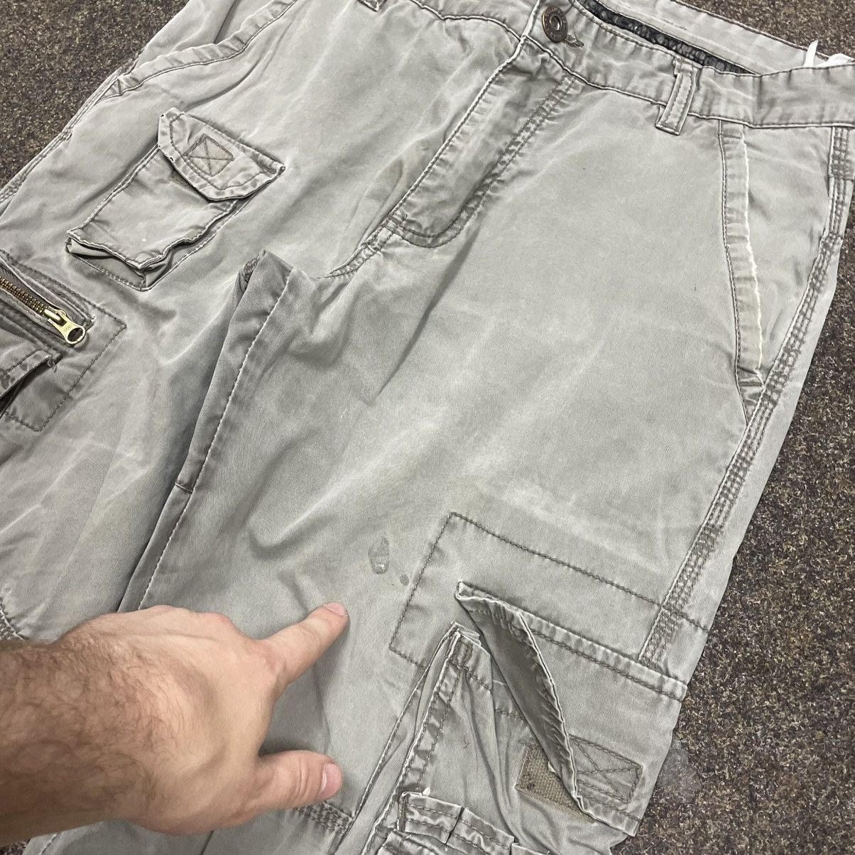 Vintage Vintage Y2K Pants Jeans 90s Parachute Flared 32 Size US 32 / EU 48 - 6 Thumbnail