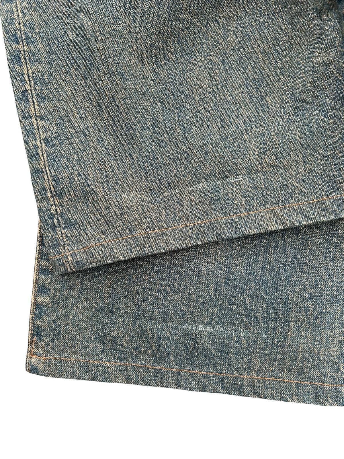 Kapital VINTAGE WRANGLER SELVEDGE BAGGY RUSTY DENIM JEANS Size US 33 - 10 Thumbnail