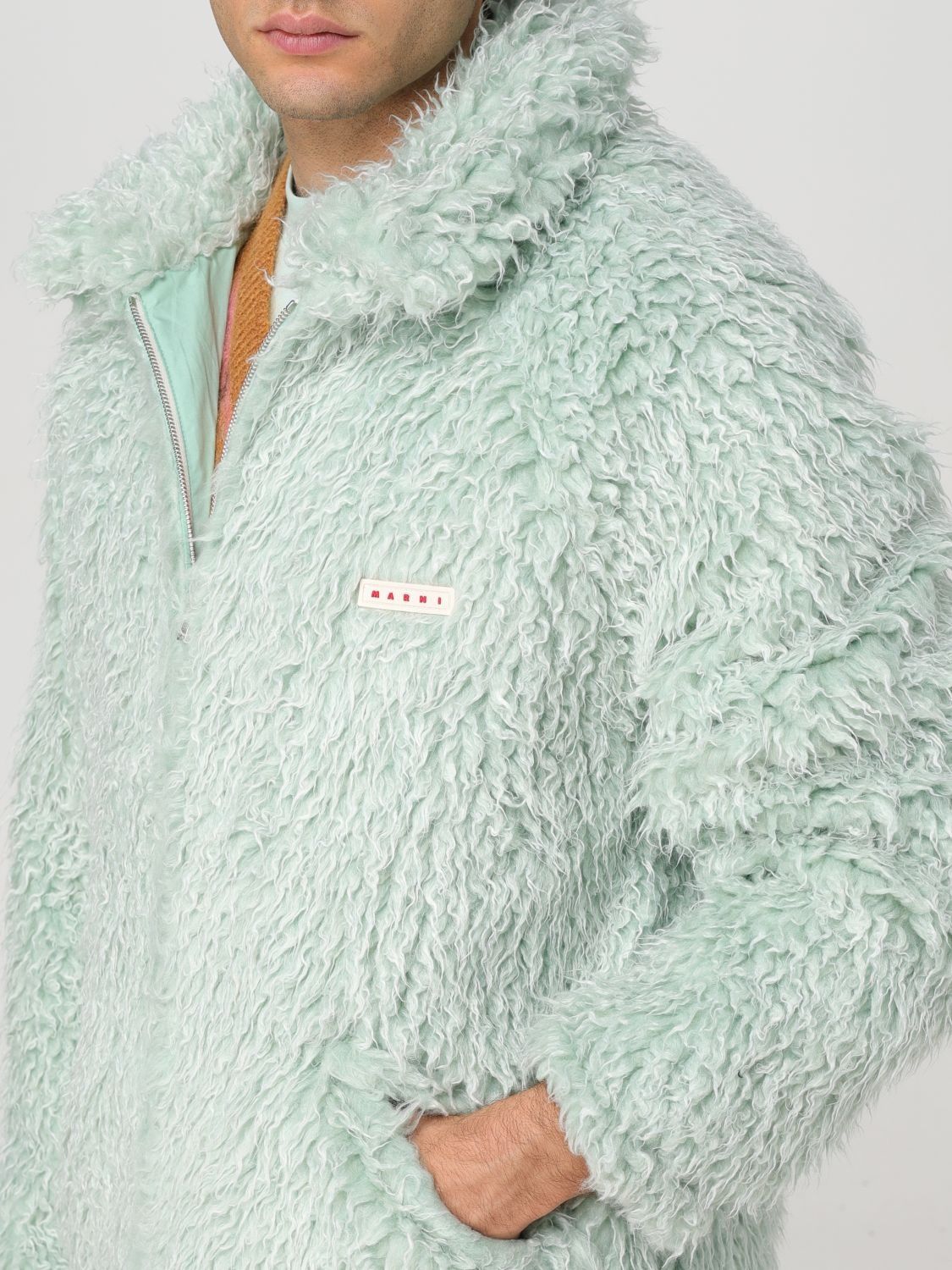 Marni o1w1db11025 Jacket in Green Size US S / EU 44-46 / 1 - 4 Thumbnail