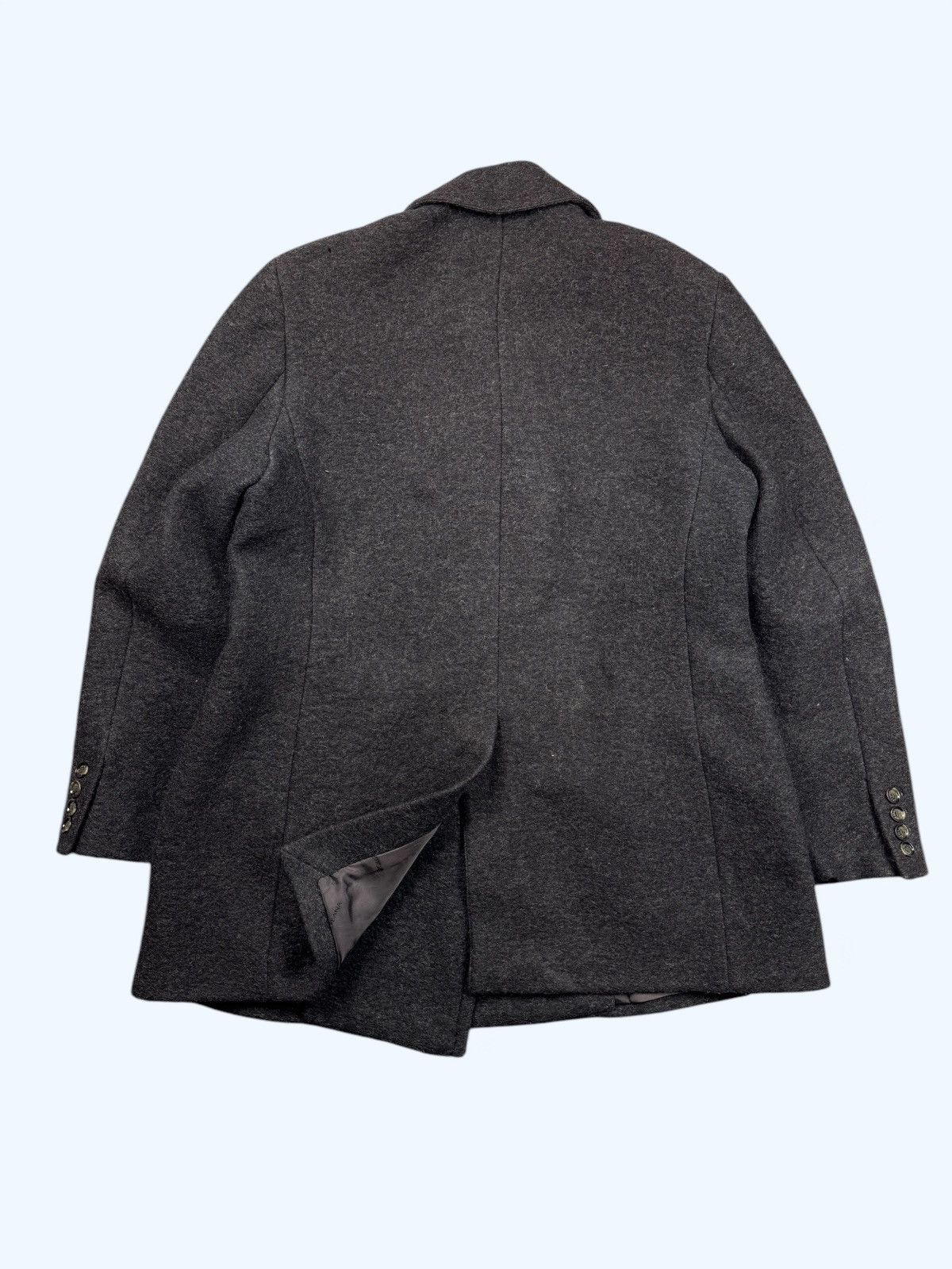 Dolce & Gabbana Dolce Gabbana Vintage Double Breasted Wool Coat Jacket 52/54 Size US L / EU 52-54 / 3 - 10 Thumbnail