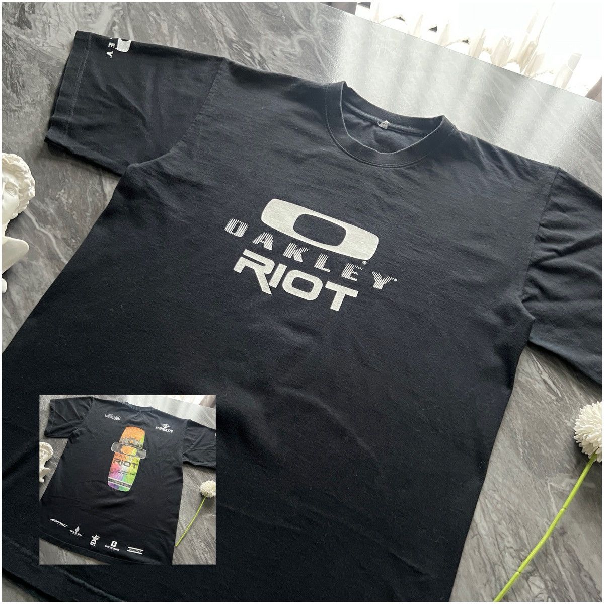 Oakley Oakley : Riot Pro Wake Board Event Nasimi Bleach Size US M / EU 48-50 / 2 - 1 Thumbnail