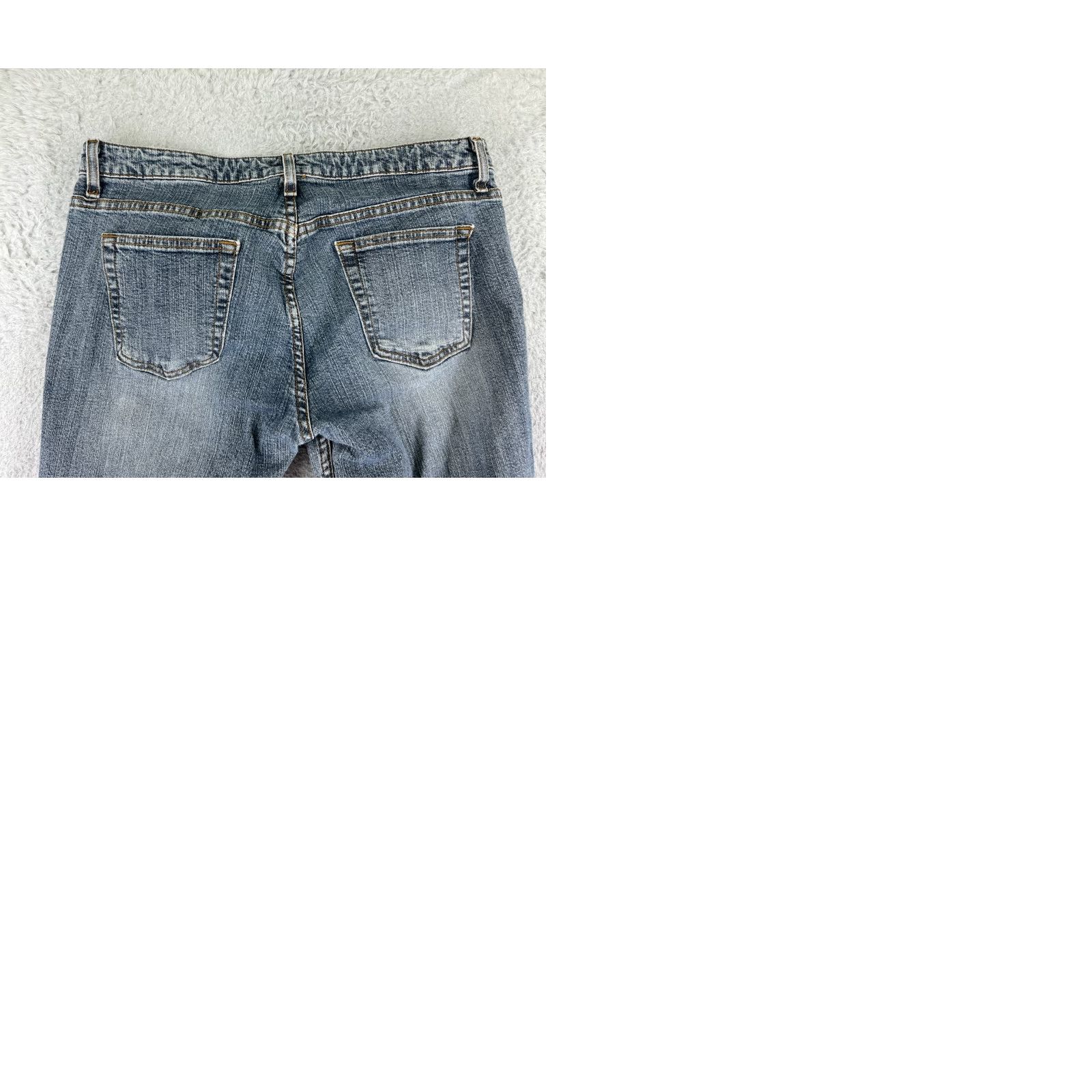 Mossimo Mossimo Jeans Women 13 Blue Denim Flared Mid Rise Cotton Blend 30x29 5-Pocket Size 34" / US 12 / IT 48 - 10 Thumbnail