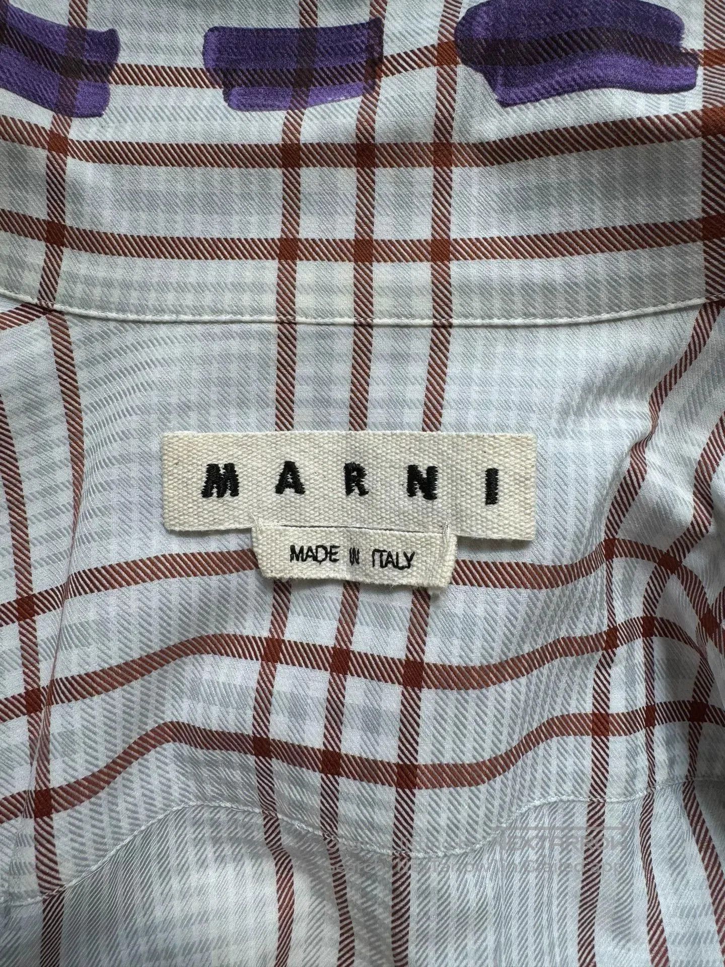 Marni Marni SS20 Colorful Graffiti Shirt. Size US M / EU 48-50 / 2 - 5 Thumbnail