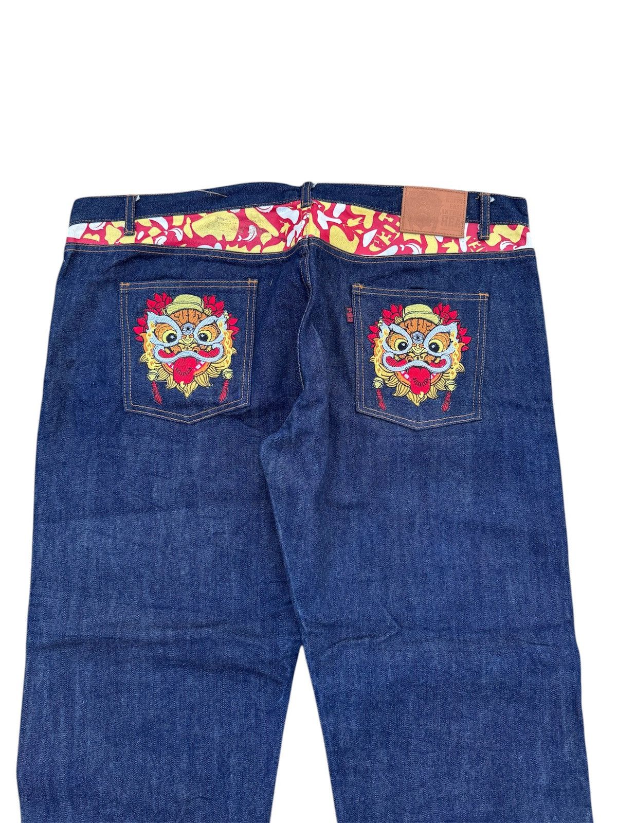 Japanese Brand HAPPY EASY ANYWAY SELVEDGE JEANS LIKE LGB STYLE Size US 44 / EU 60 - 2 Thumbnail