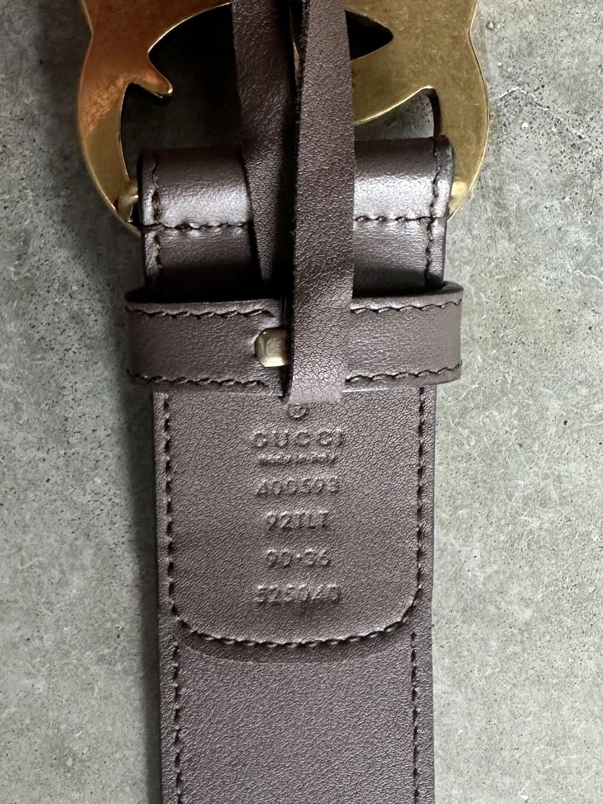 Gucci BEIGE/BROWN GUCCI BELT Size 30 - 6 Thumbnail