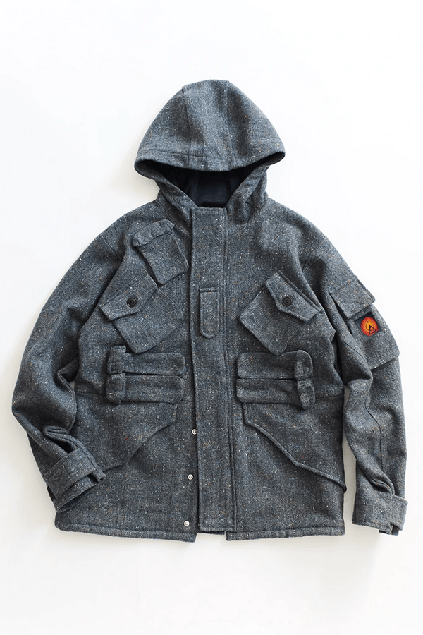 18 East Iscaire Molloy Tweed Parka Size US M / EU 48-50 / 2 - 1 Thumbnail