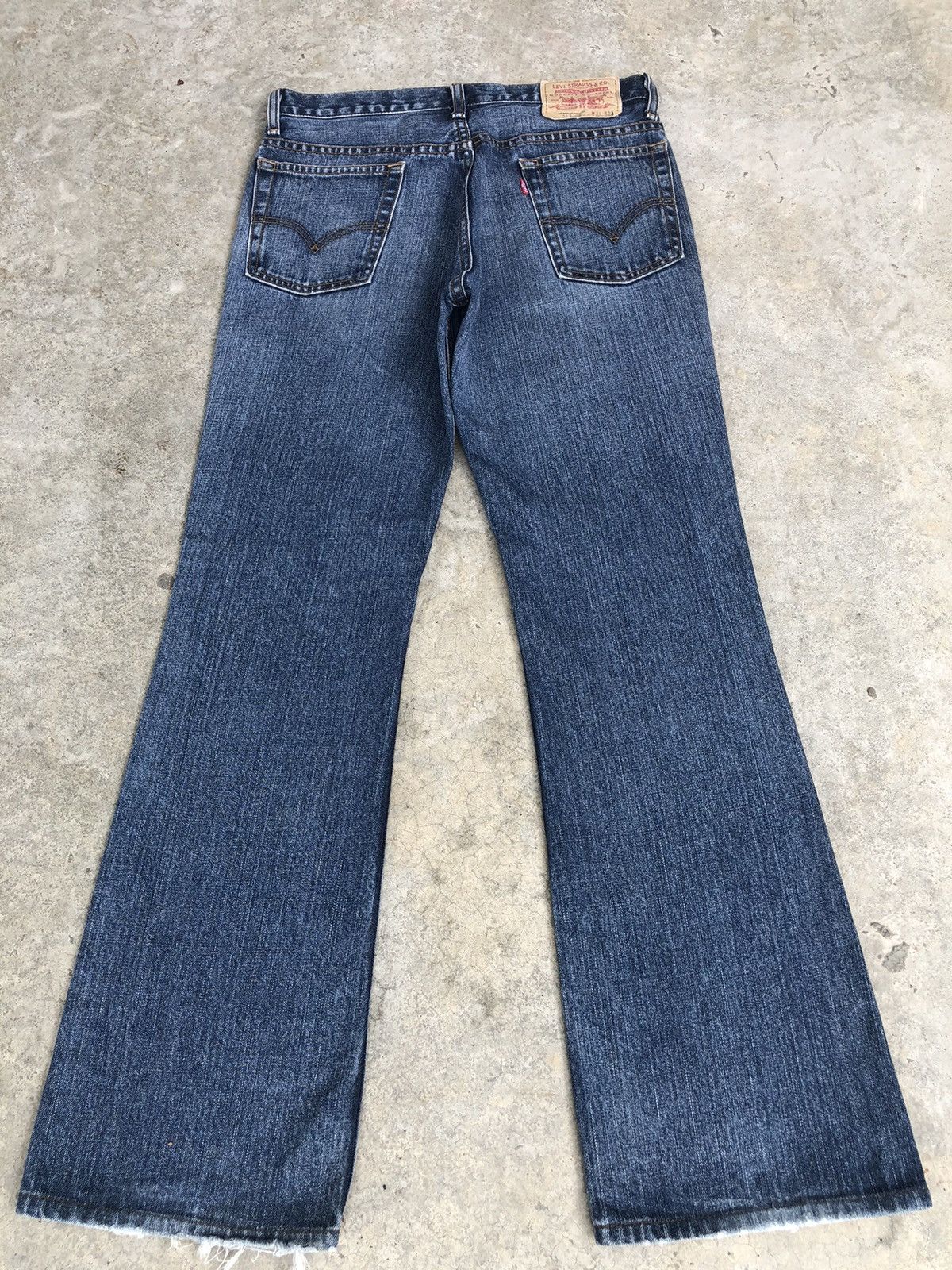 If Six Was Nine Levi’s 517 Flared Jeans Distressed Jeans Size US 30 / EU 46 - 2 Thumbnail