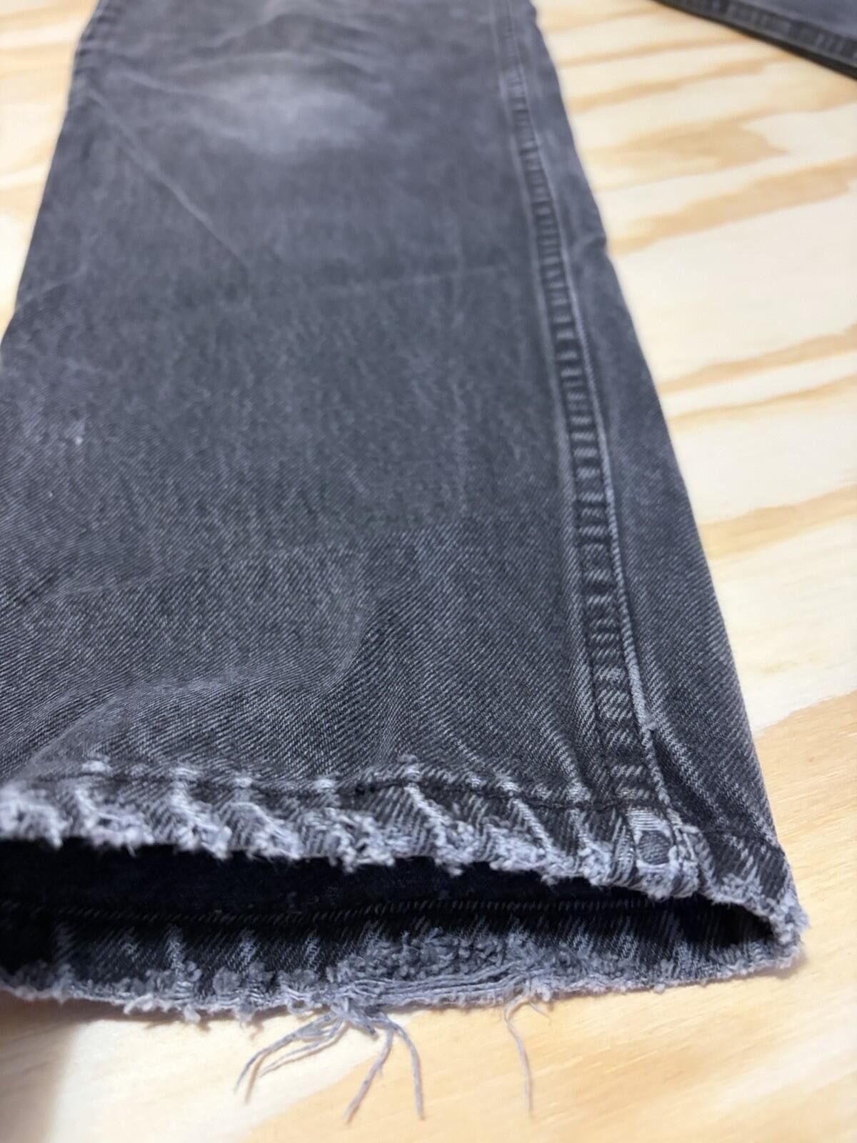 Levi's Levi Strauss Size34 550 Washed Black Vintage Denim Jeans Size US 34 / EU 50 - 5 Thumbnail