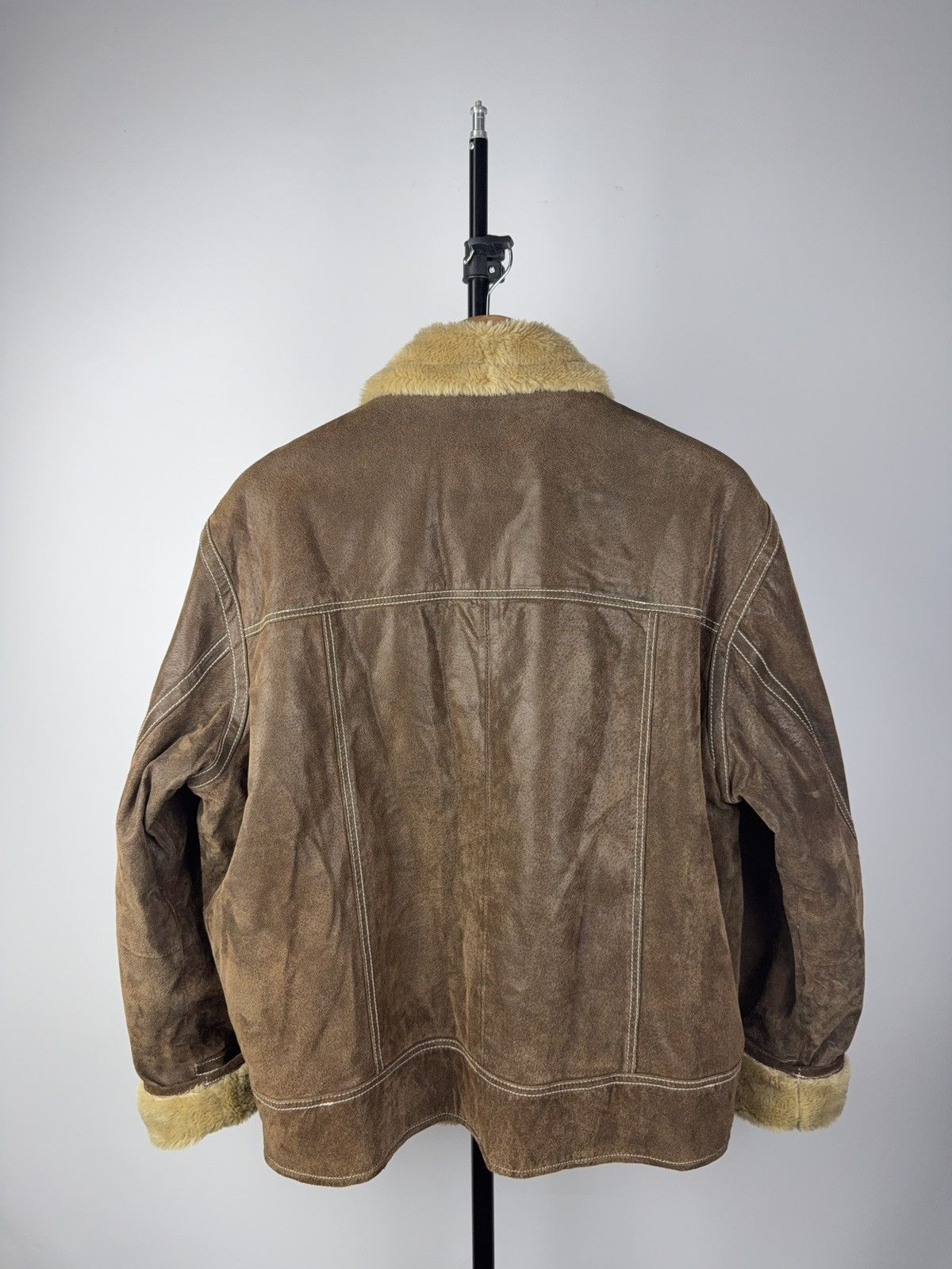 Vintage Vintage 90s Leather Biker MOTO Jacket Style Maison Margiela Size US M / EU 48-50 / 2 - 11 Thumbnail