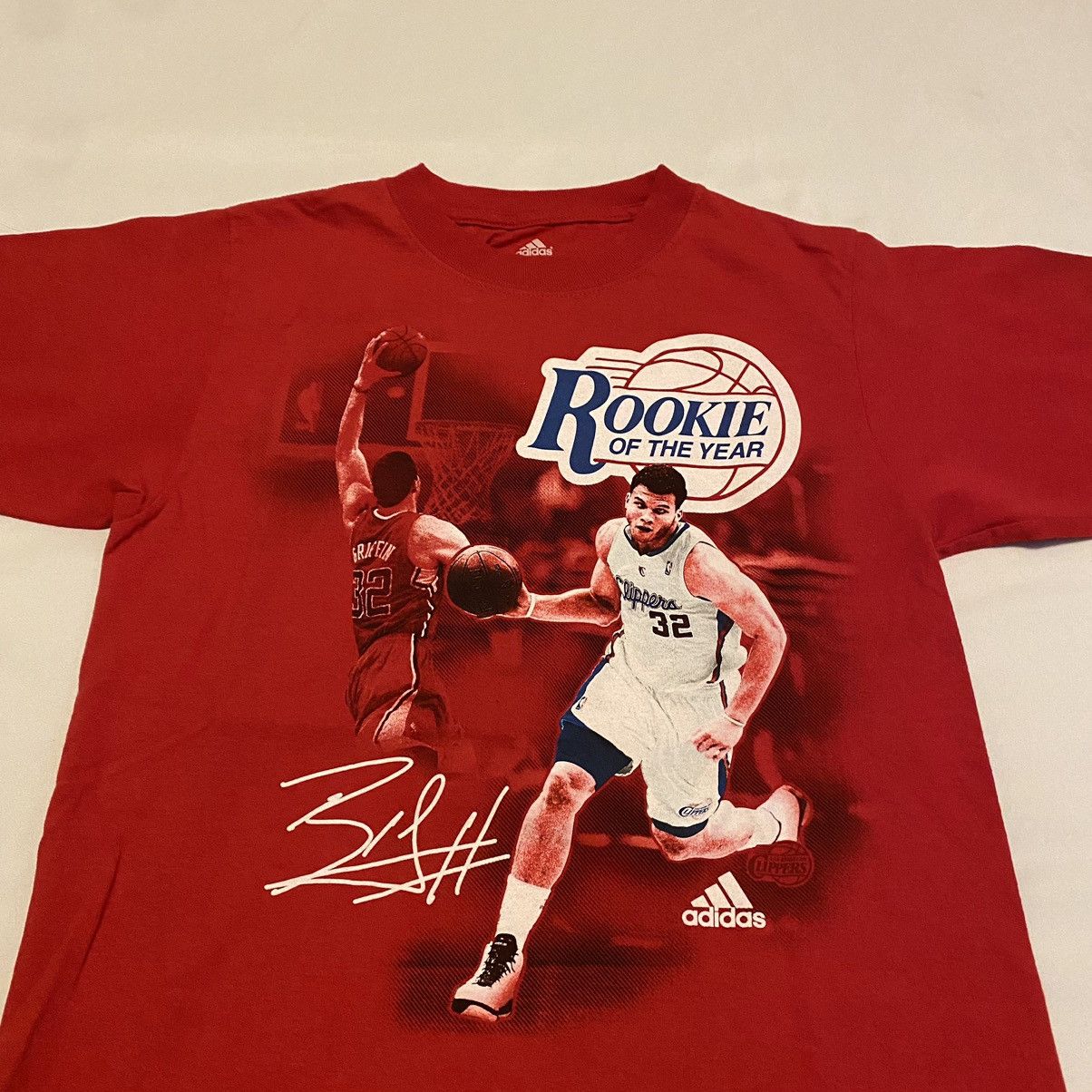 Adidas Adidas Blake Griffin Rookie Of The Year La Clippers T-Shirt Size US S / EU 44-46 / 1 - 2 Thumbnail
