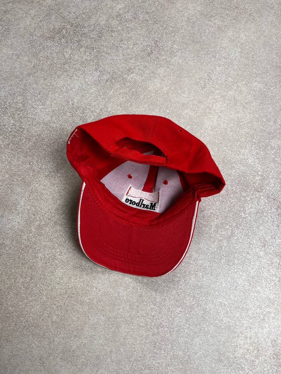 Marlboro × Vintage Vintage 90's Marlboro Racing F-1 Rally Cap Y2K Hat Size ONE SIZE - 4 Thumbnail