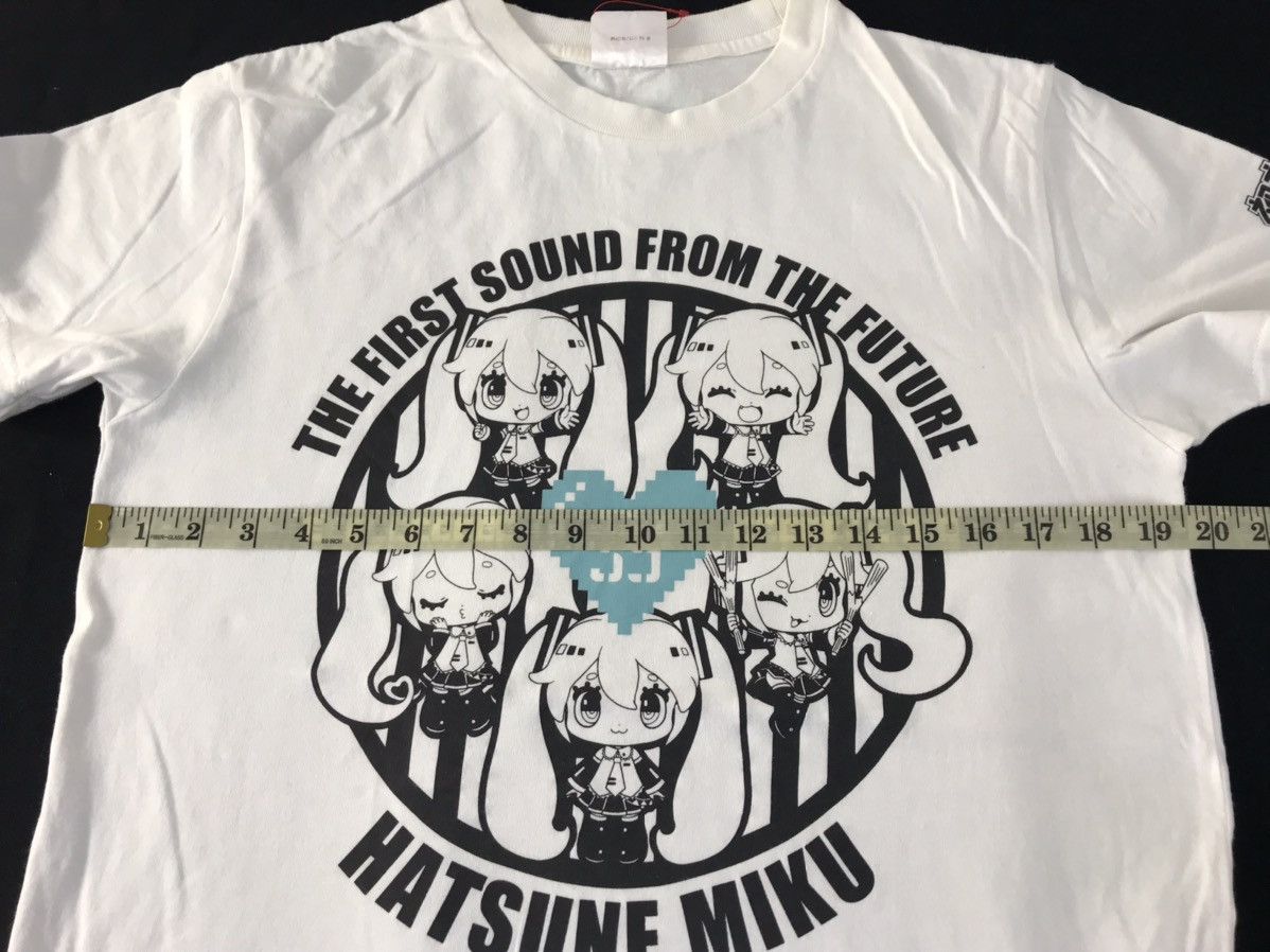 Japanese Brand Hatsune Miku CV01 Vocaloid Voicebank Manga Logo Printed Tee Size M / US 6-8 / IT 42-44 - 9 Thumbnail