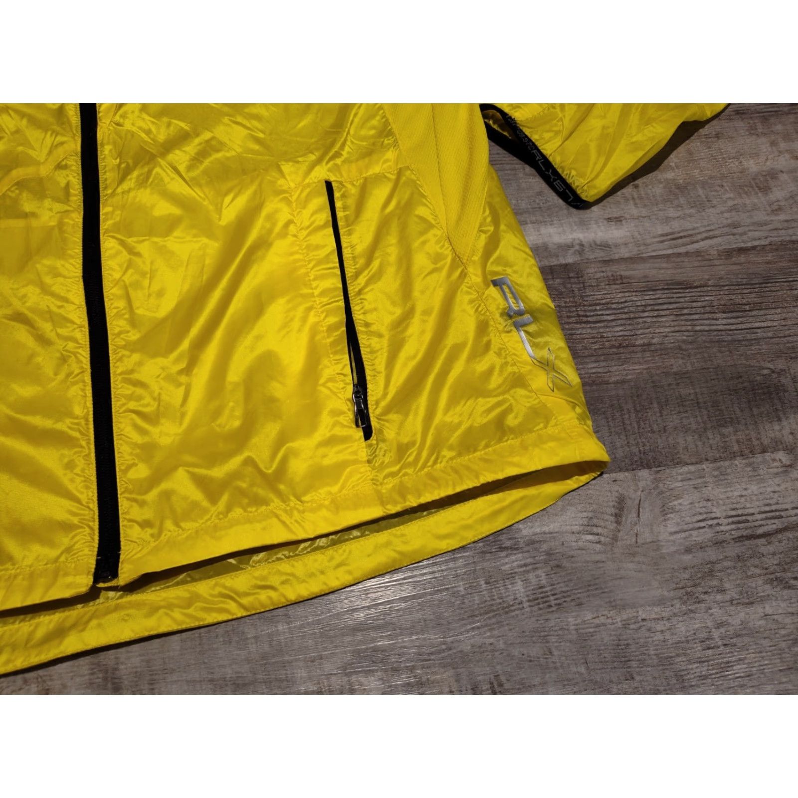 Vintage VINTAGE RLX Ralph Lauren Polo Sport Technologies Cycling Jacket L Bright Yellow Size US L / EU 52-54 / 3 - 3 Thumbnail