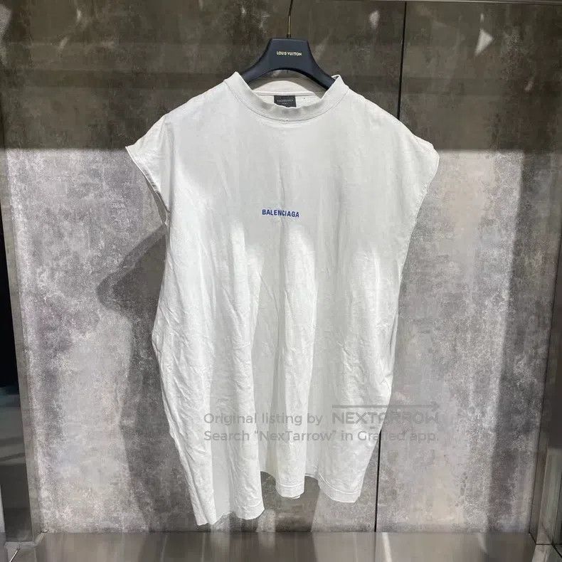 Balenciaga Balenciaga Embroidered Vest Size US XL / EU 56 / 4 - 1 Thumbnail