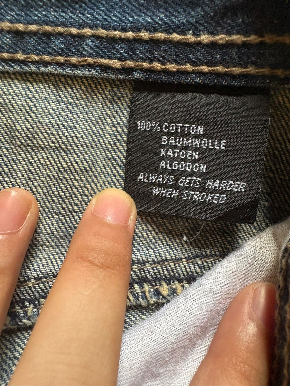 Tribal Streetwear Vintage Japanese Brand Tribal Mud Wash Distress Baggy Jeans Size US 32 / EU 48 - 10 Thumbnail