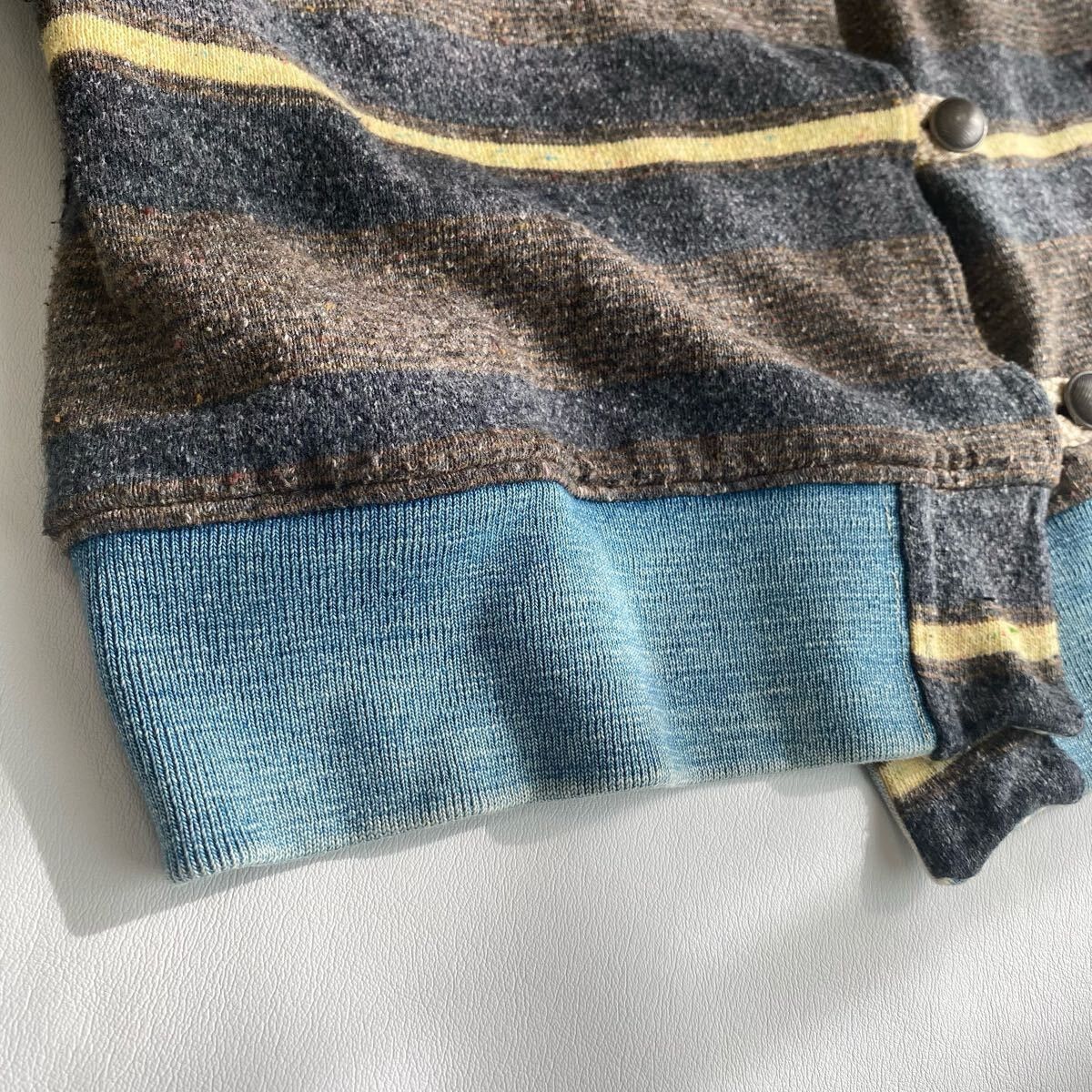 Kapital 2 TONES Reversible Blanket Liberty Striped buttons up hoodie Size US S / EU 44-46 / 1 - 9 Thumbnail